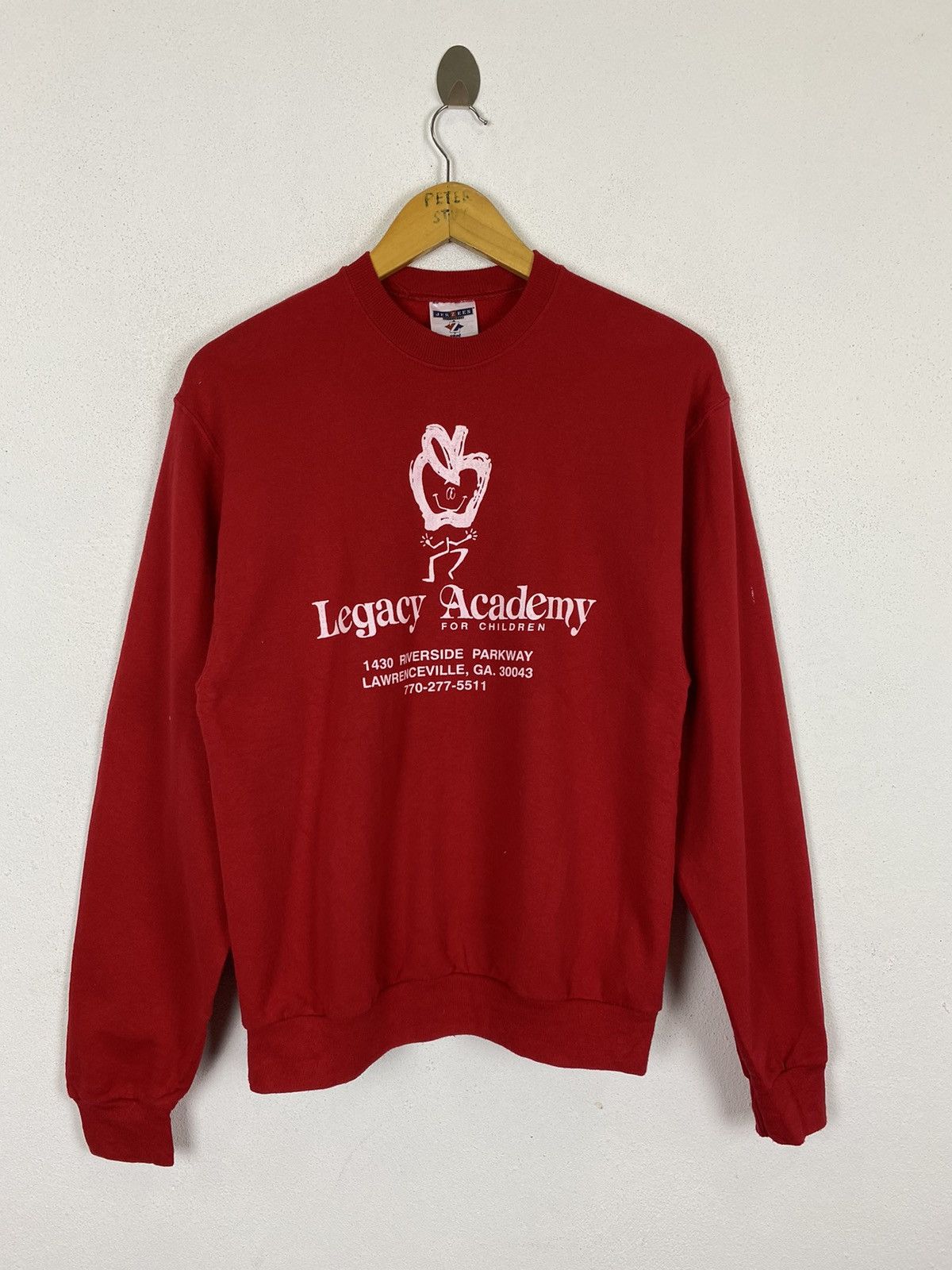 Jerzees × Vintage VINTAGE LEGACY ACADEMY FOR CHILDREN SWEATER Size US S / EU 44-46 / 1 - 2 Thumbnail