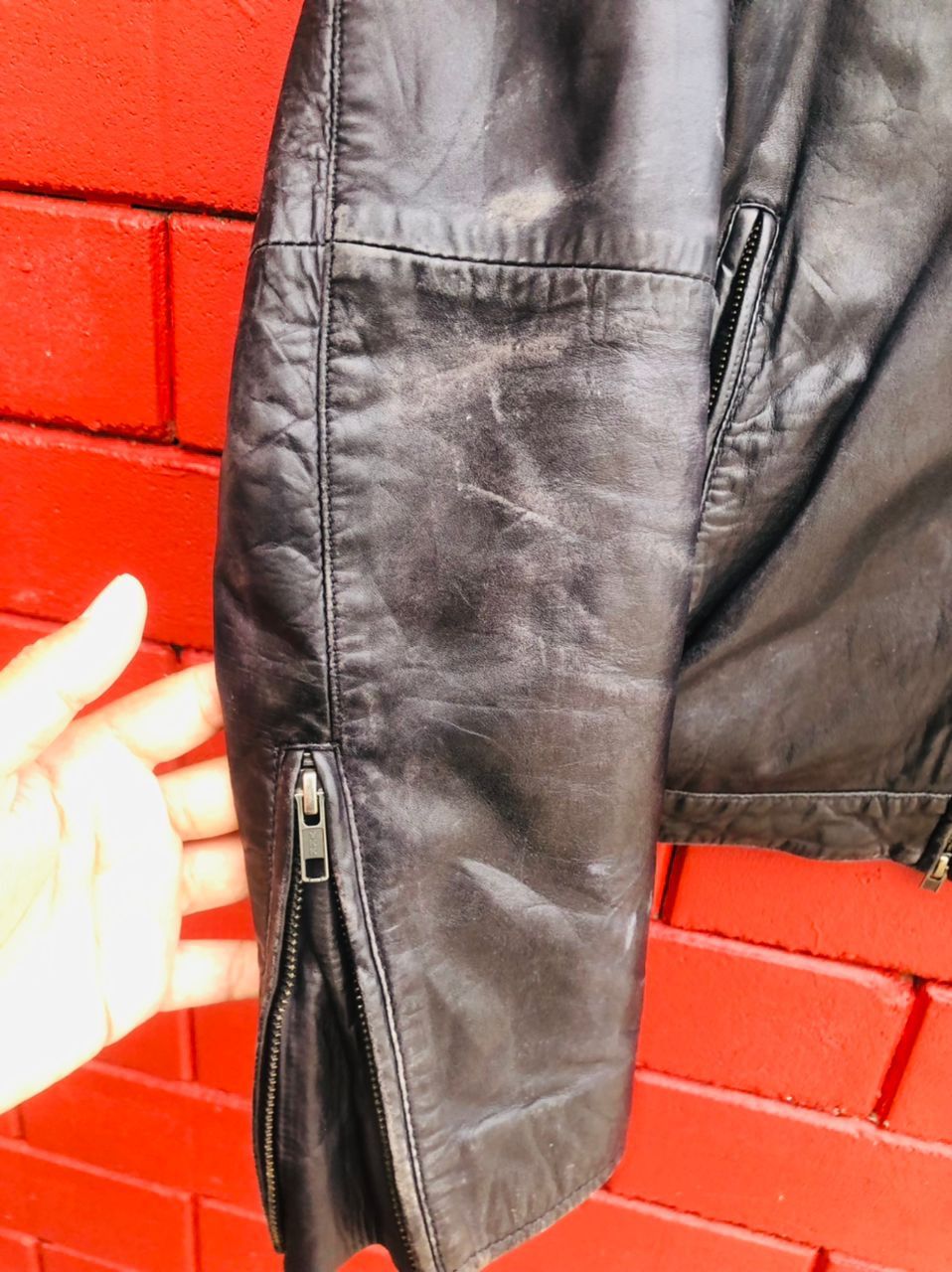 Japanese Brand × Vintage Vintage Journal Standard Leather Jacket Travis Scott Style Size US M / EU 48-50 / 2 - 8 Thumbnail