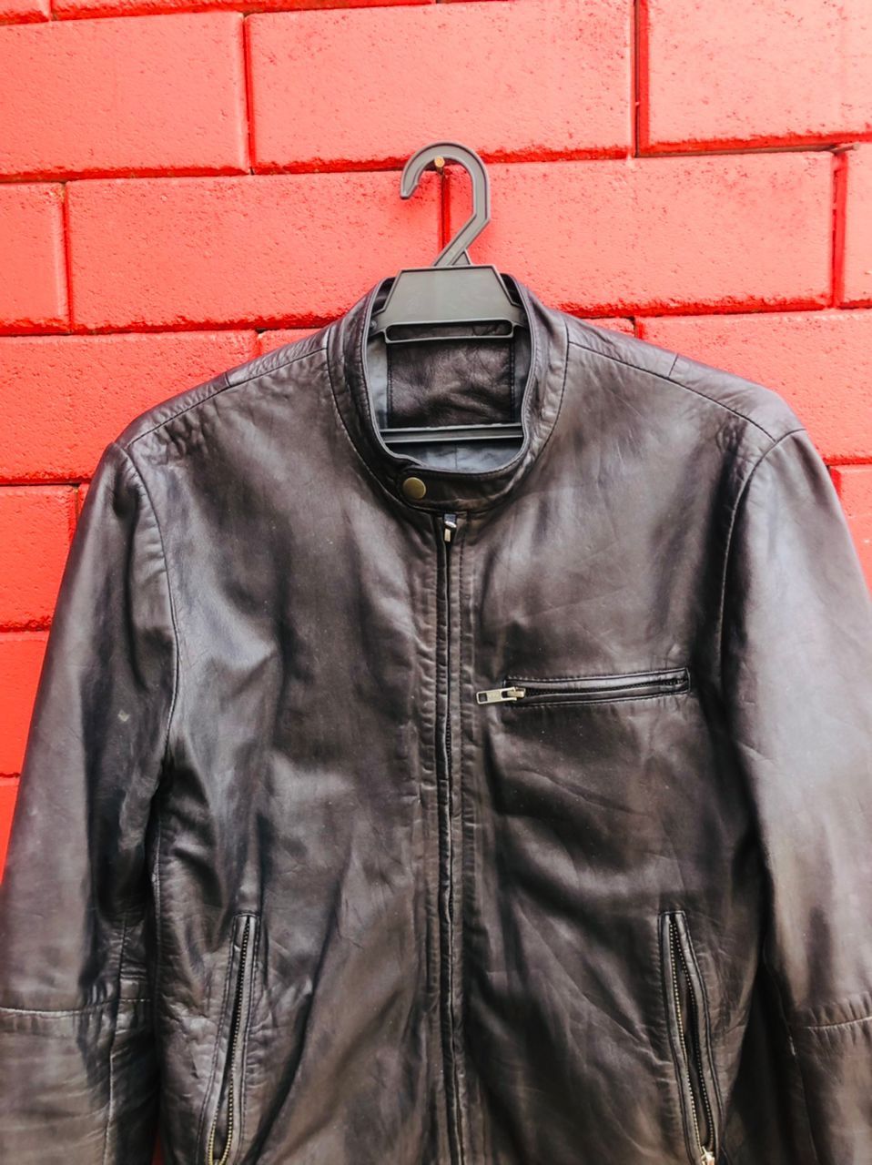 Japanese Brand × Vintage Vintage Journal Standard Leather Jacket Travis Scott Style Size US M / EU 48-50 / 2 - 3 Thumbnail