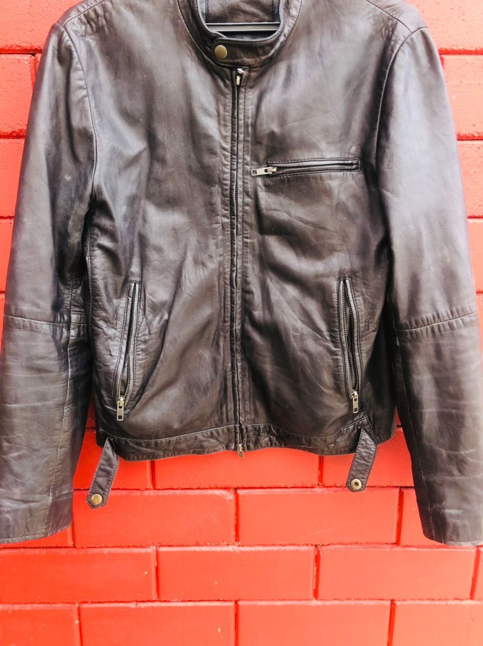 Japanese Brand × Vintage Vintage Journal Standard Leather Jacket Travis Scott Style Size US M / EU 48-50 / 2 - 4 Thumbnail