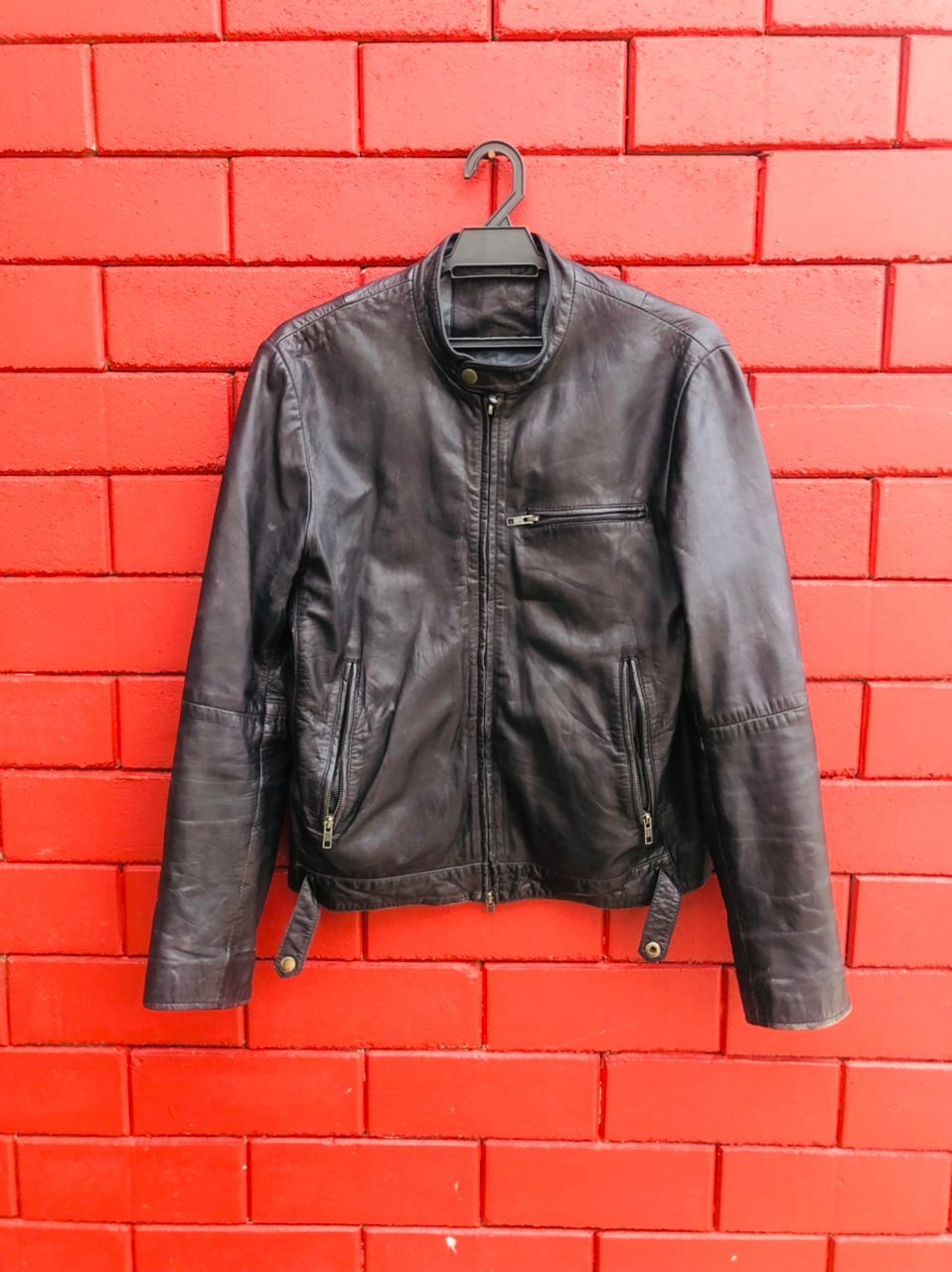 Japanese Brand × Vintage Vintage Journal Standard Leather Jacket Travis Scott Style Size US M / EU 48-50 / 2 - 1 Thumbnail
