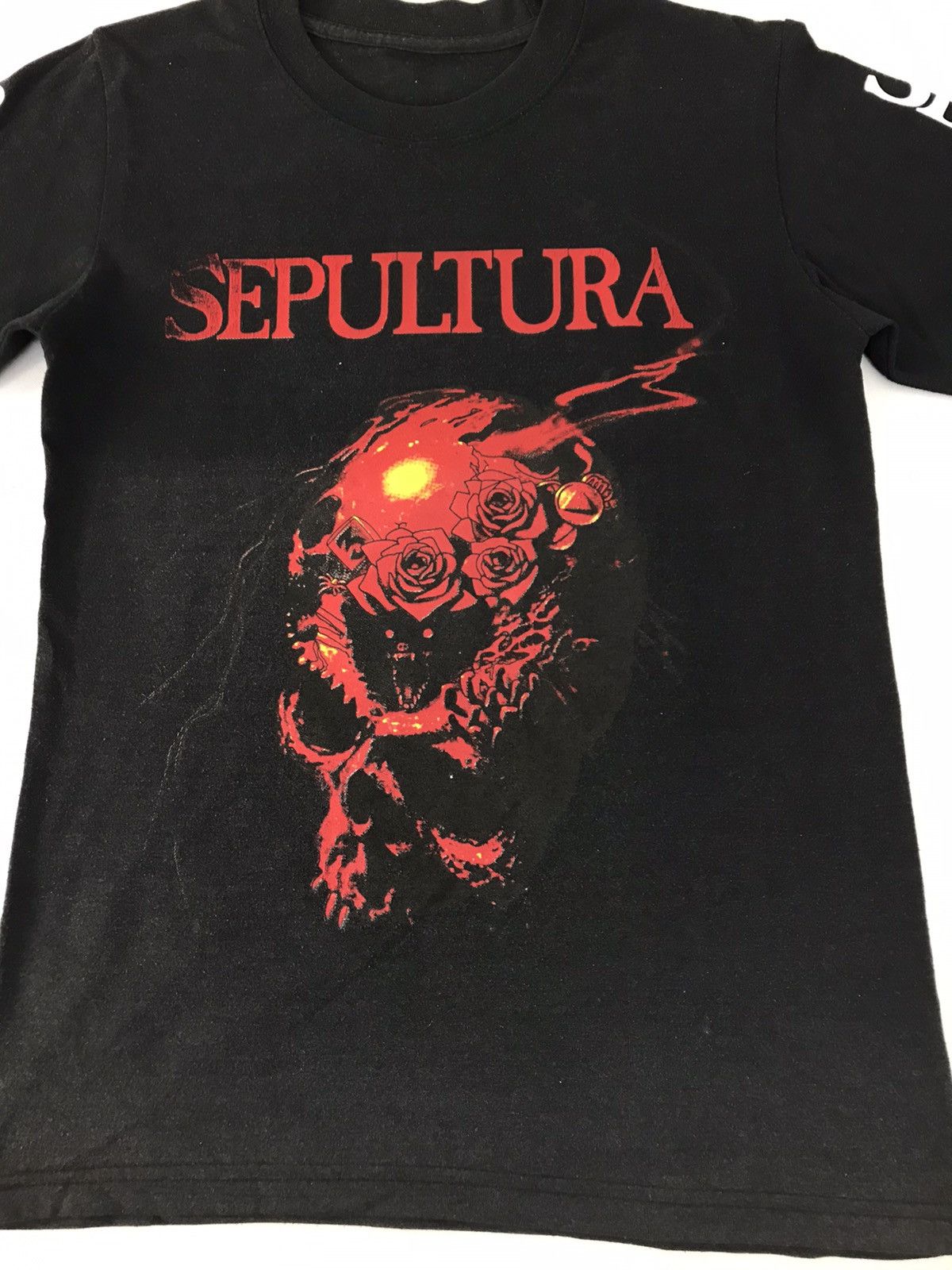 Band Tees Sepultura Beneath The Remain Tour 90 Sidetape Longsleeve Tee Size US S / EU 44-46 / 1 - 4 Thumbnail
