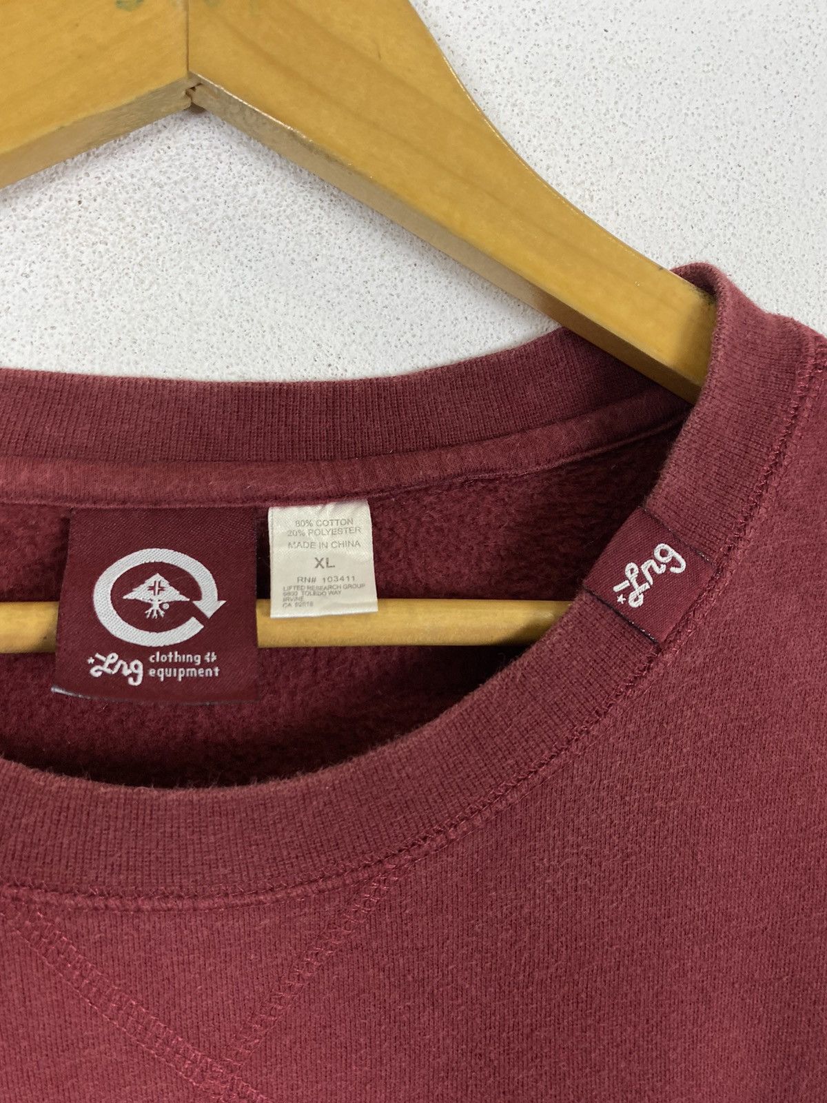 LRG LRG SWEATER BIG LOGO Size US XL / EU 56 / 4 - 5 Thumbnail