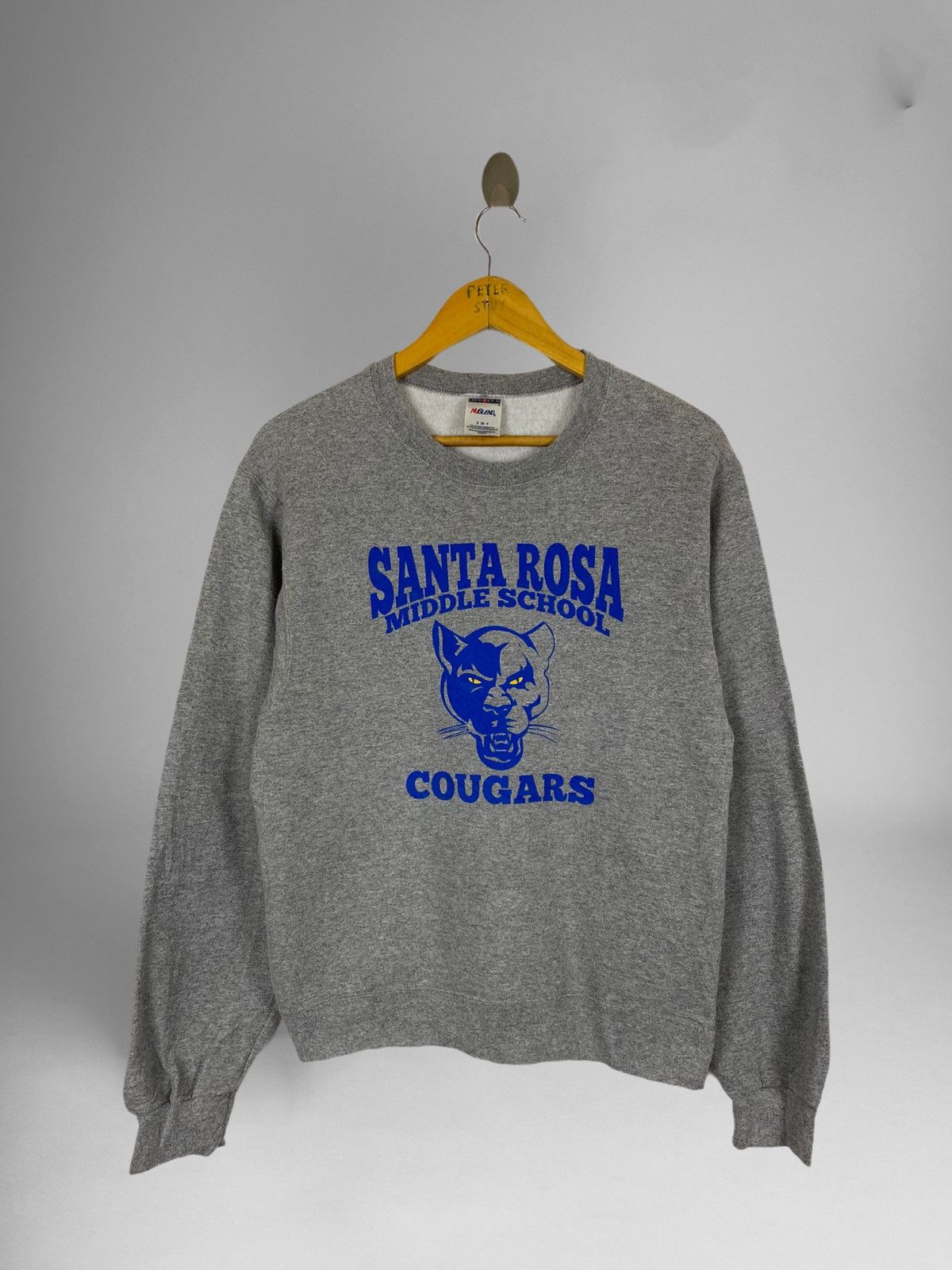 Jerzees × Vintage VINTAGE SANTA ROSA COUGARS SWEATER Size US S / EU 44-46 / 1 - 1 Thumbnail