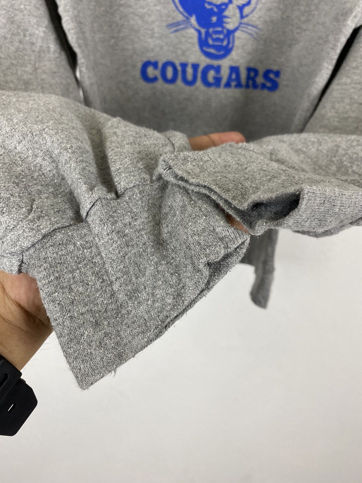 Jerzees × Vintage VINTAGE SANTA ROSA COUGARS SWEATER Size US S / EU 44-46 / 1 - 5 Thumbnail