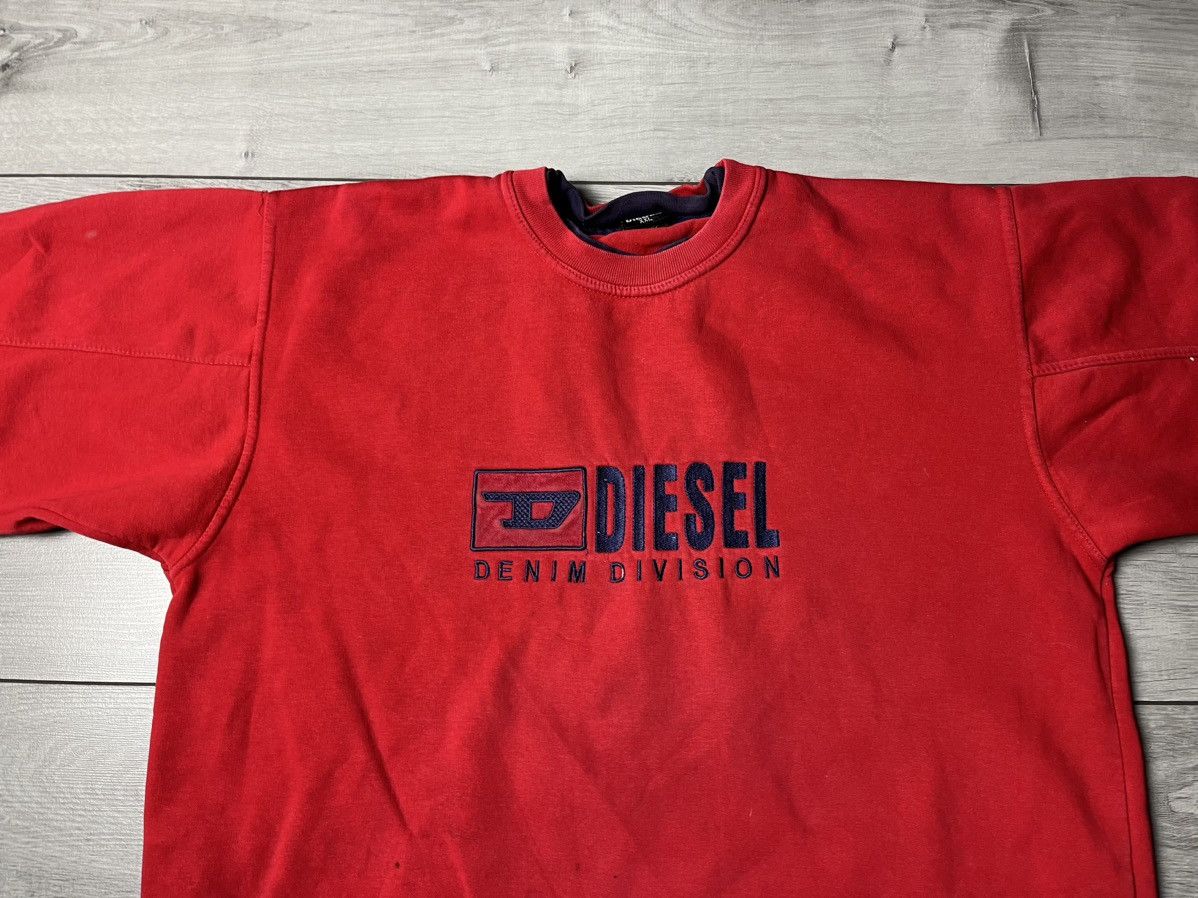 Diesel Diesel sweatshirt double neck size XXLarge bootleg Size US XXL / EU 58 / 5 - 3 Thumbnail