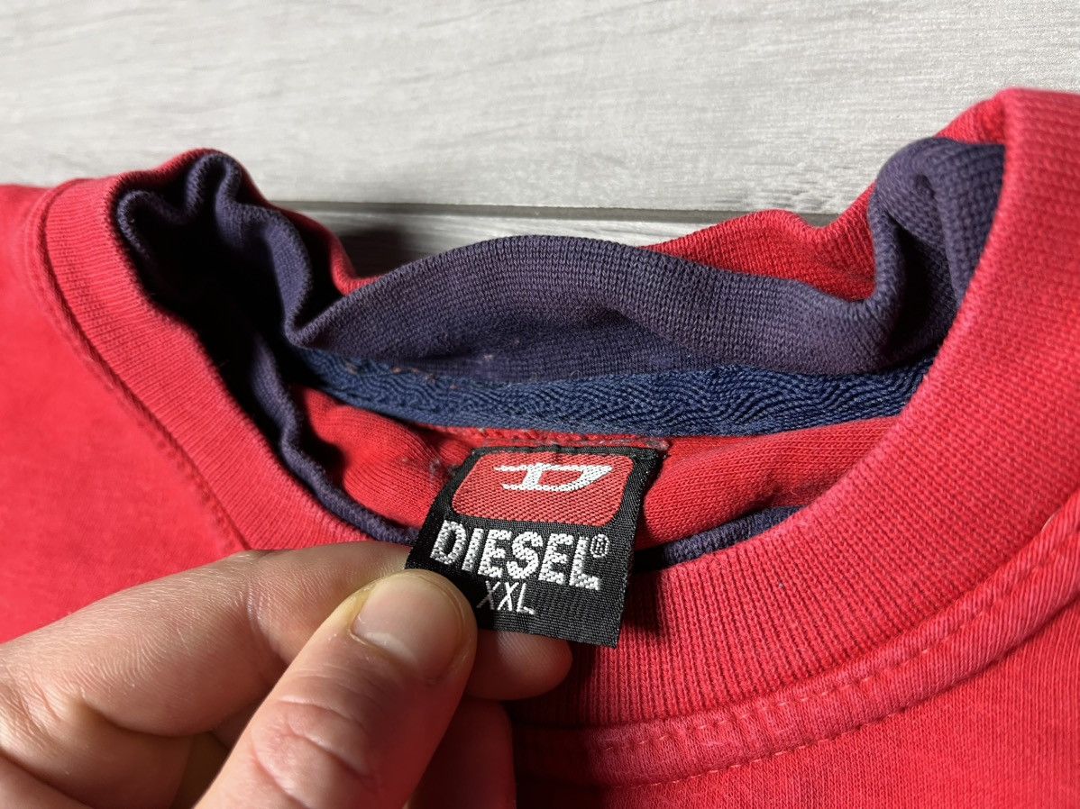 Diesel Diesel sweatshirt double neck size XXLarge bootleg Size US XXL / EU 58 / 5 - 4 Thumbnail