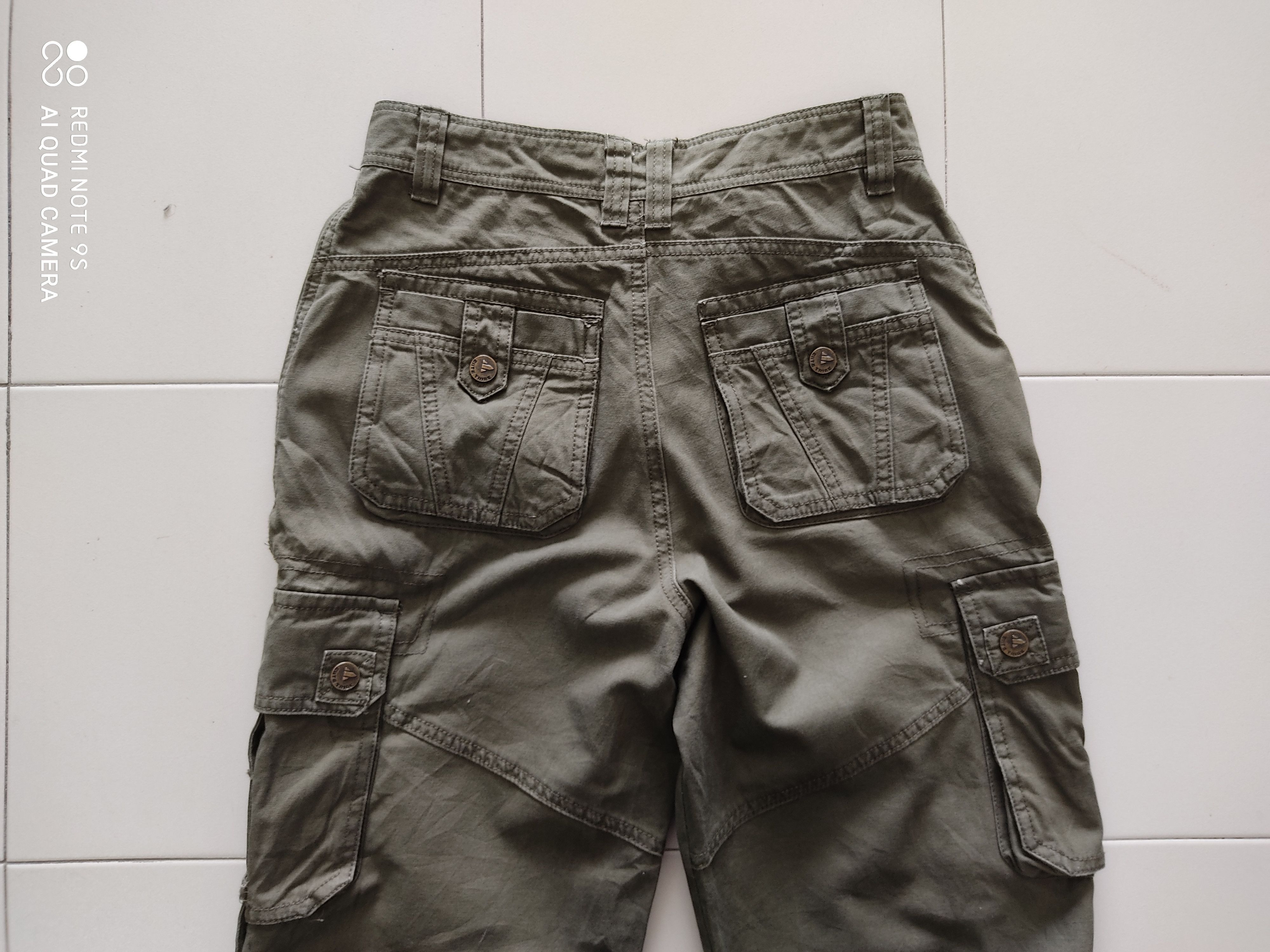 Japanese Brand Elite Tribe Multipocket Utility Military Cargo Pant Size US 29 - 16 Thumbnail