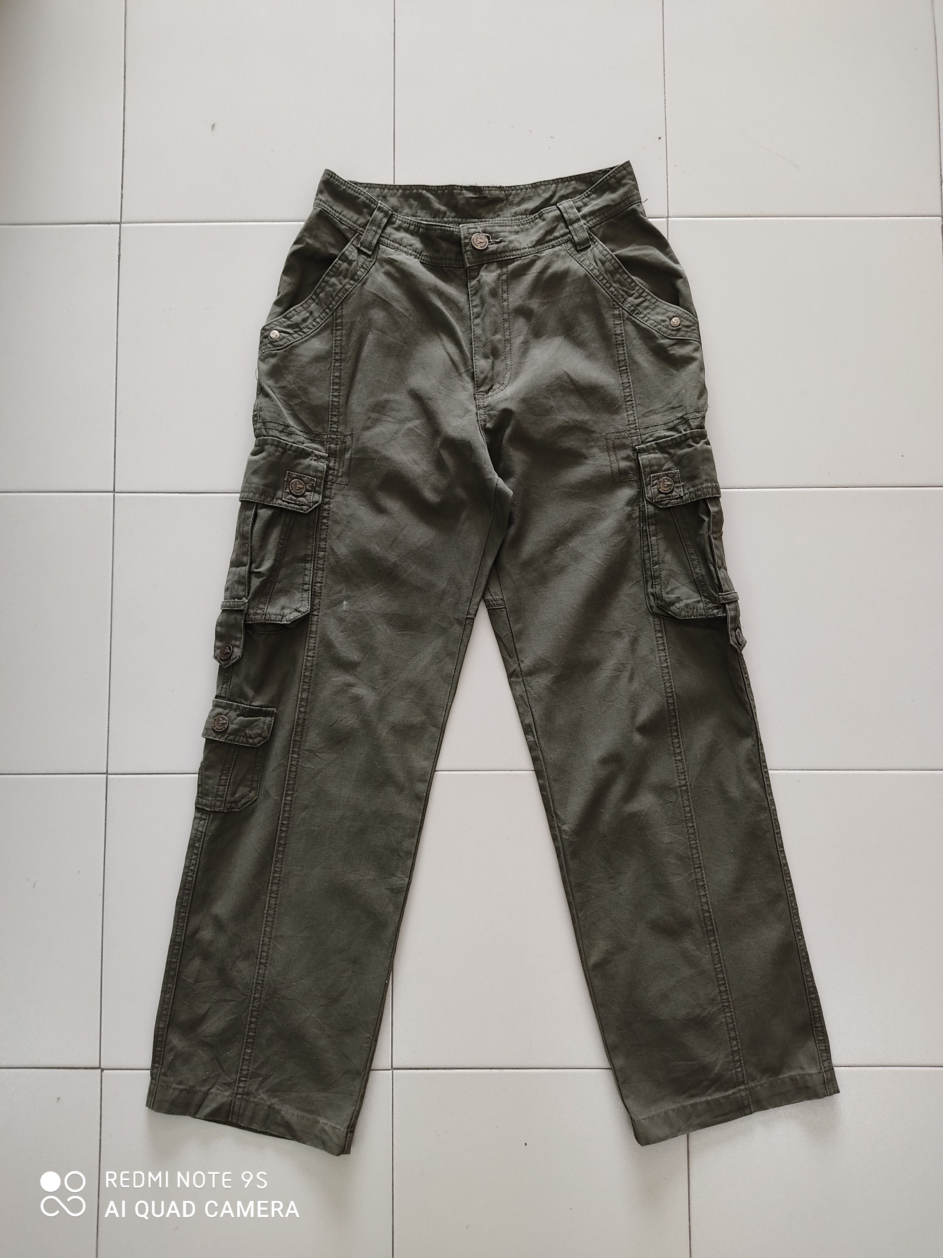 Japanese Brand Elite Tribe Multipocket Utility Military Cargo Pant Size US 29 - 3 Thumbnail