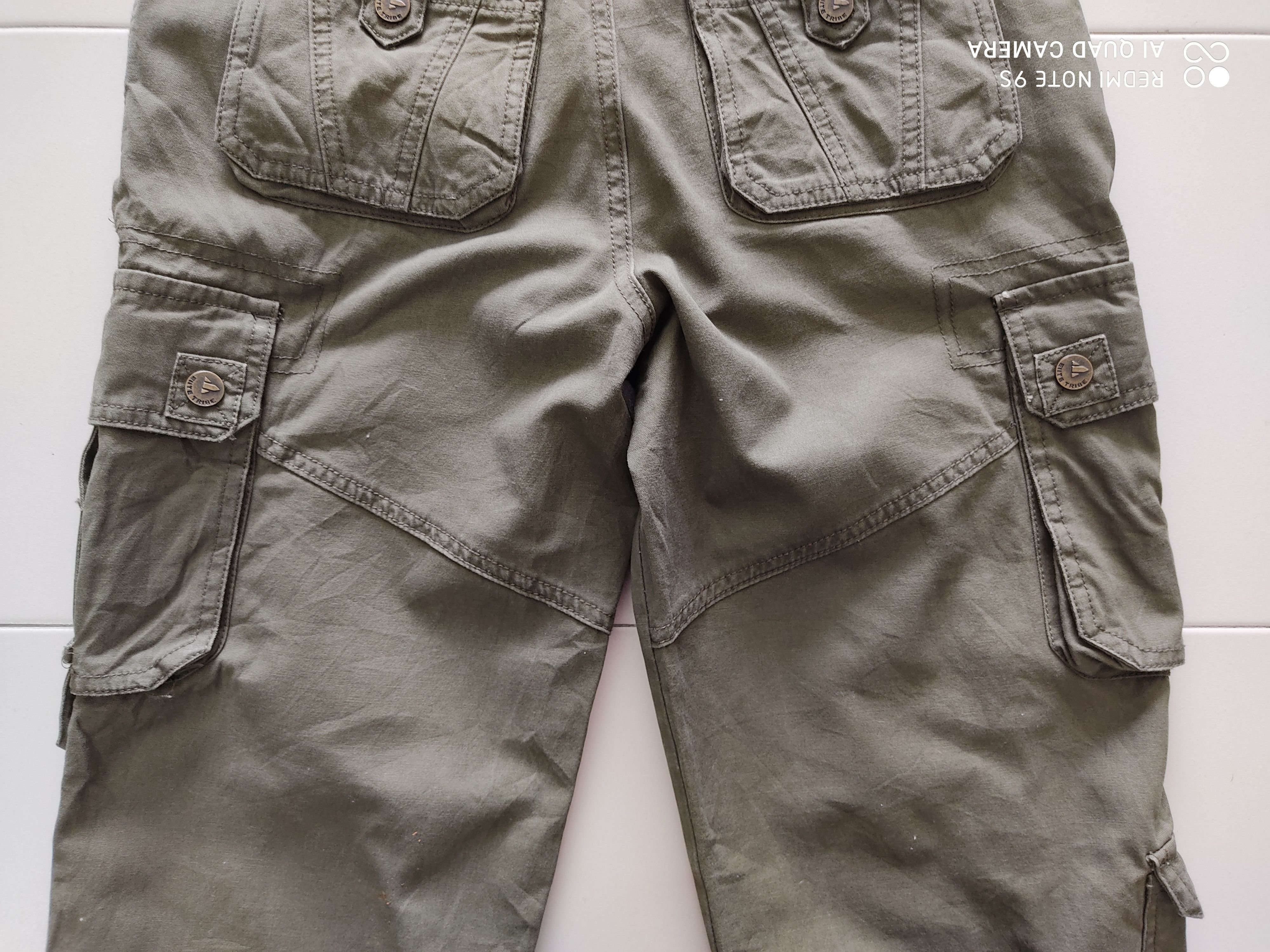 Japanese Brand Elite Tribe Multipocket Utility Military Cargo Pant Size US 29 - 19 Thumbnail