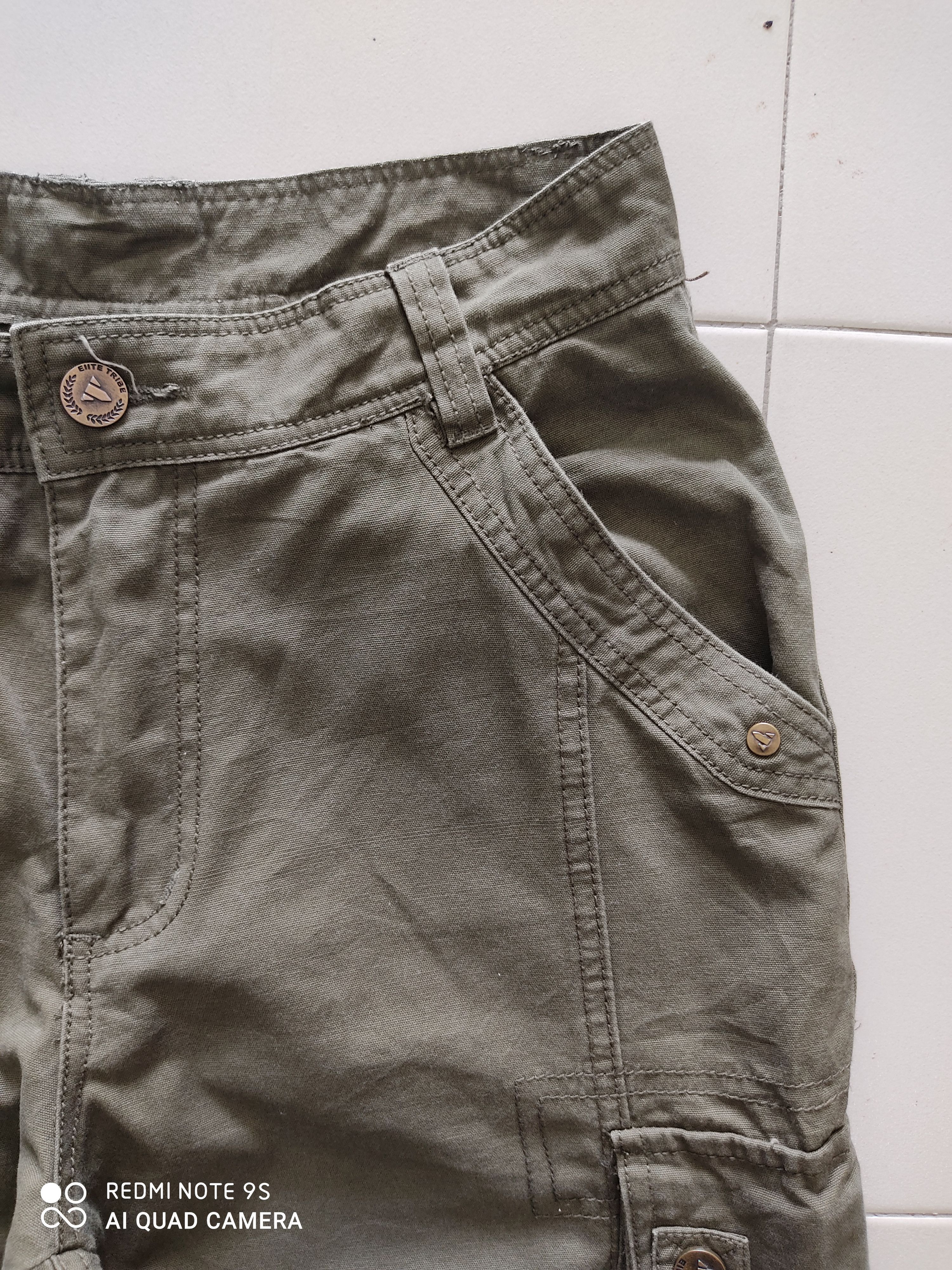 Japanese Brand Elite Tribe Multipocket Utility Military Cargo Pant Size US 29 - 6 Thumbnail