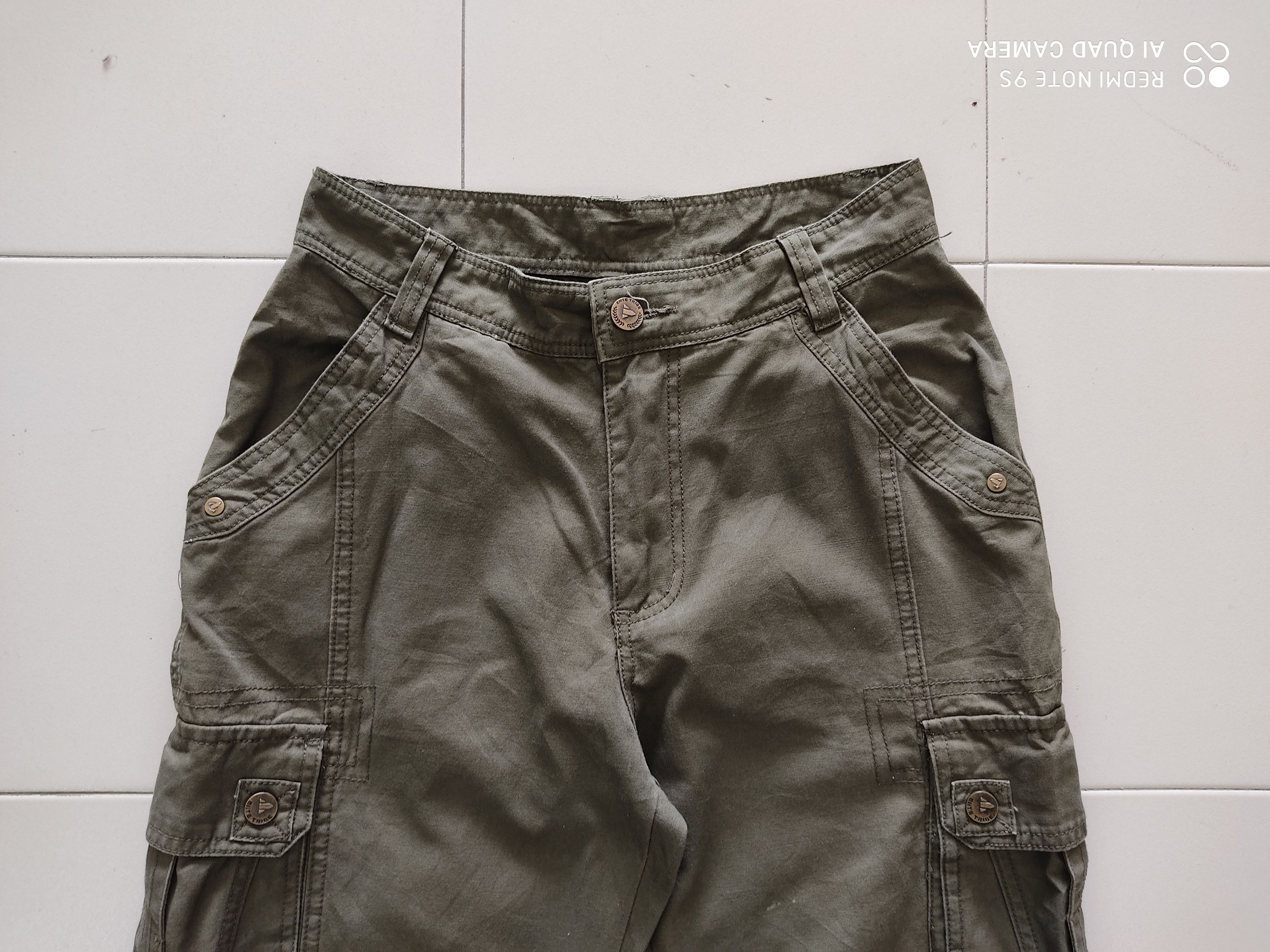 Japanese Brand Elite Tribe Multipocket Utility Military Cargo Pant Size US 29 - 4 Thumbnail