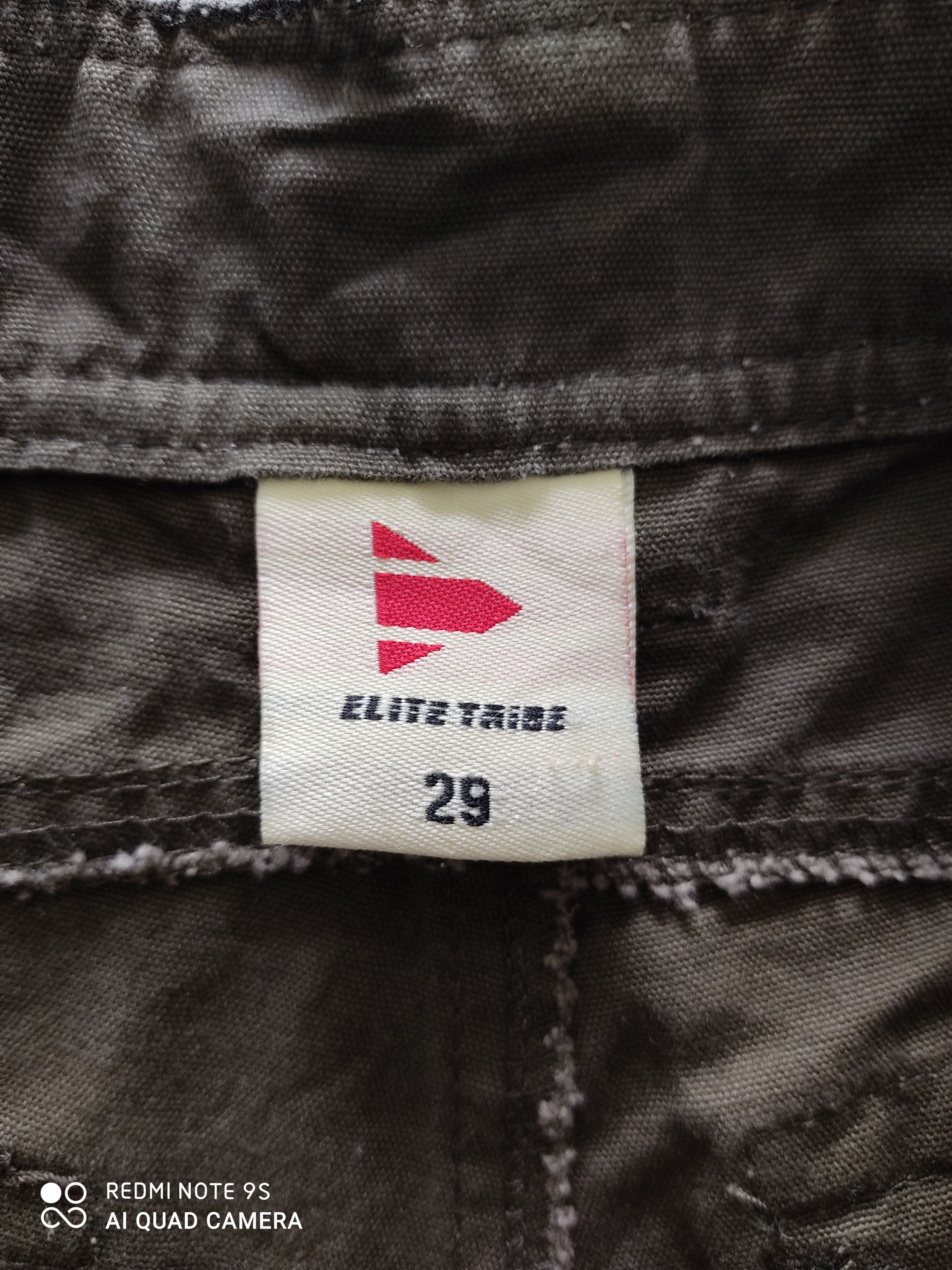 Japanese Brand Elite Tribe Multipocket Utility Military Cargo Pant Size US 29 - 11 Thumbnail