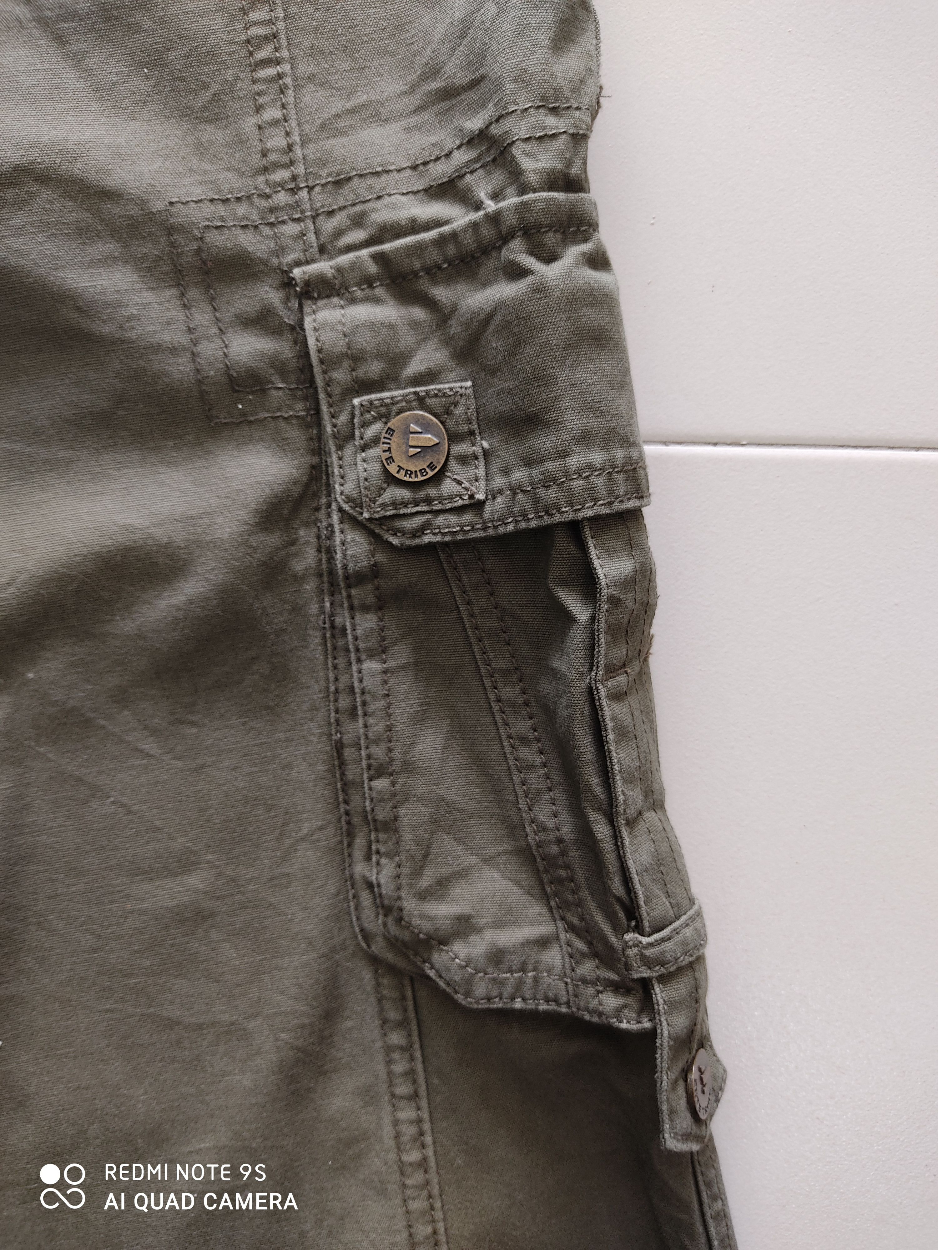 Japanese Brand Elite Tribe Multipocket Utility Military Cargo Pant Size US 29 - 9 Thumbnail