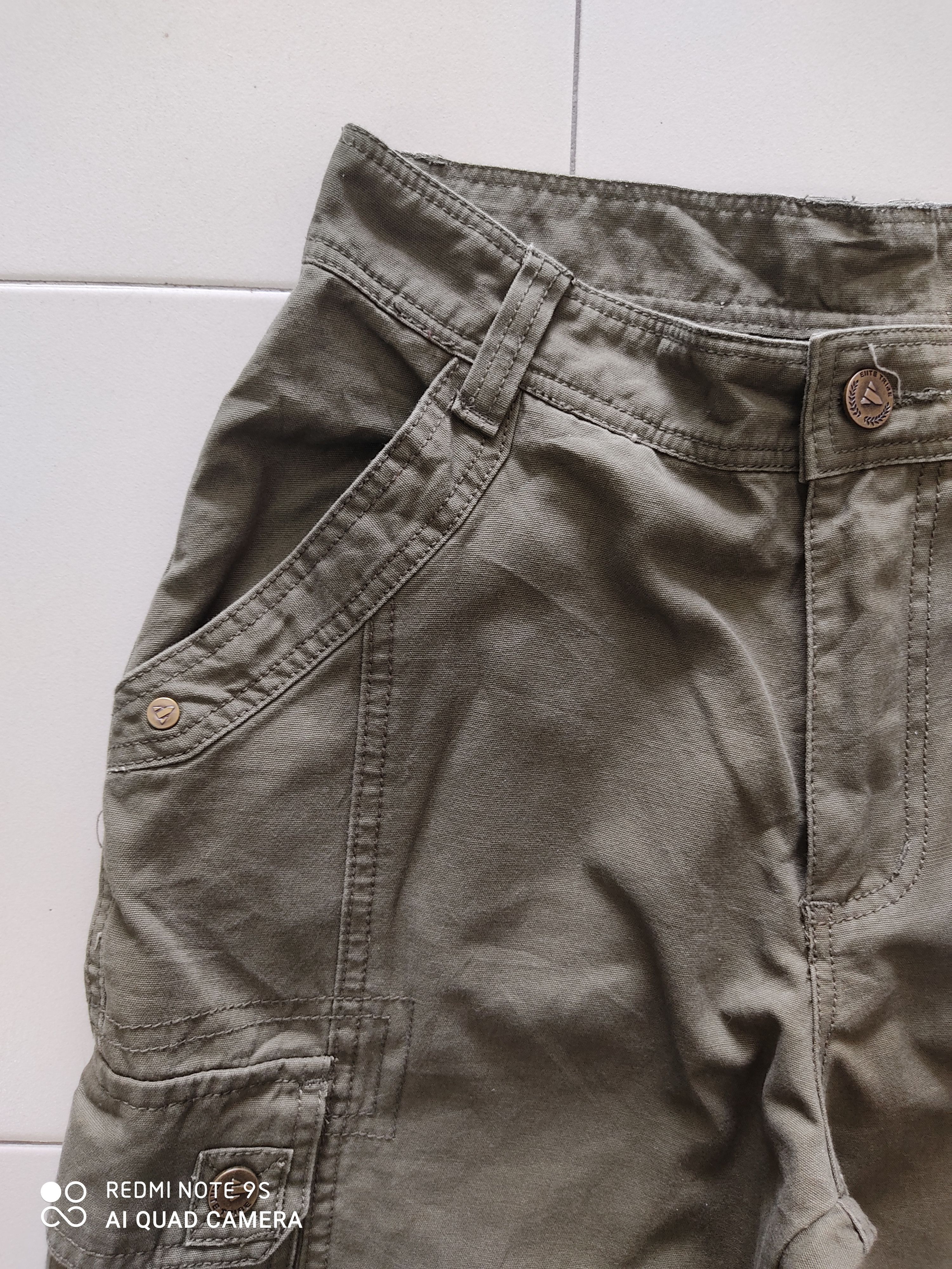 Japanese Brand Elite Tribe Multipocket Utility Military Cargo Pant Size US 29 - 7 Thumbnail