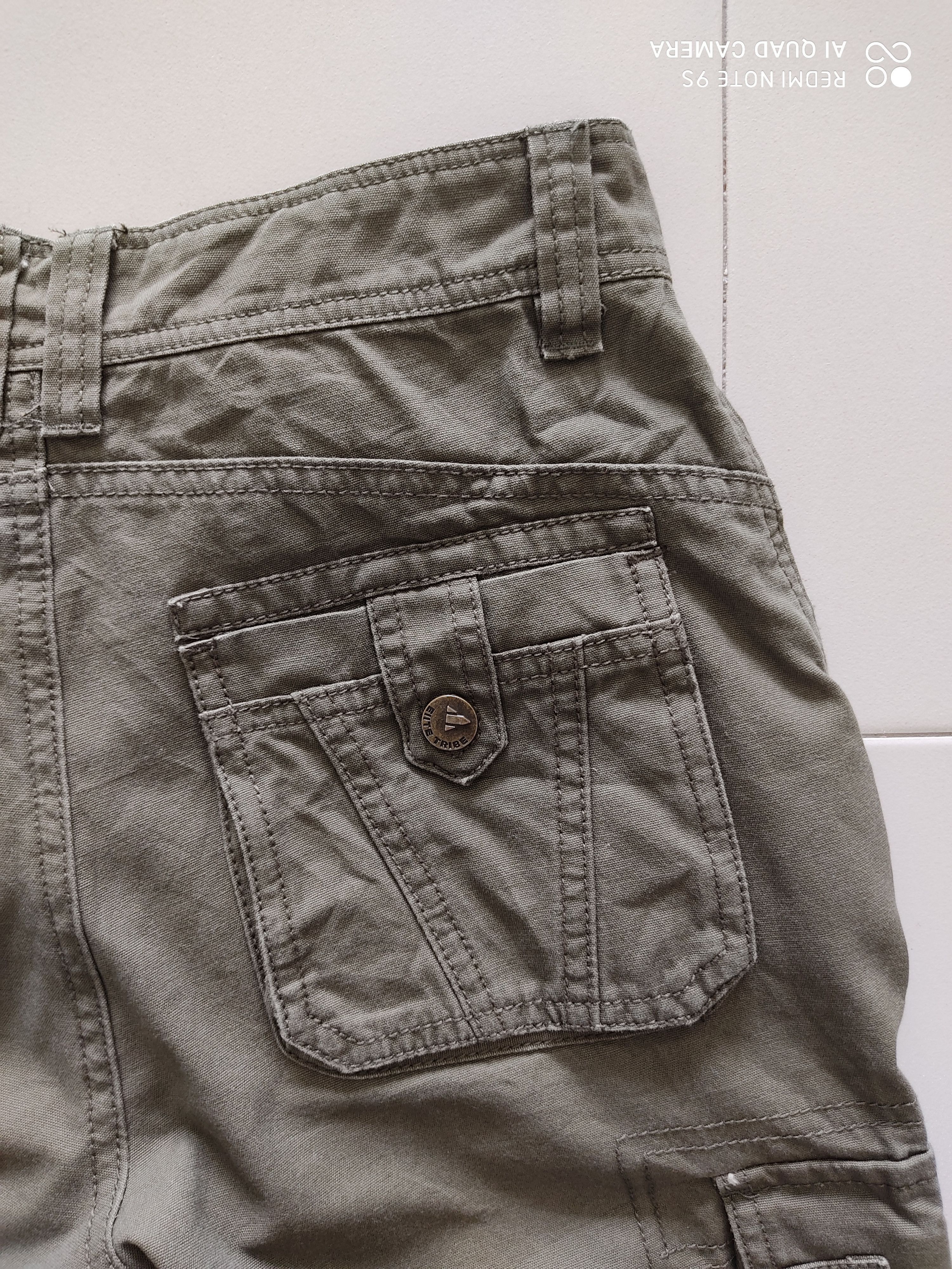 Japanese Brand Elite Tribe Multipocket Utility Military Cargo Pant Size US 29 - 17 Thumbnail