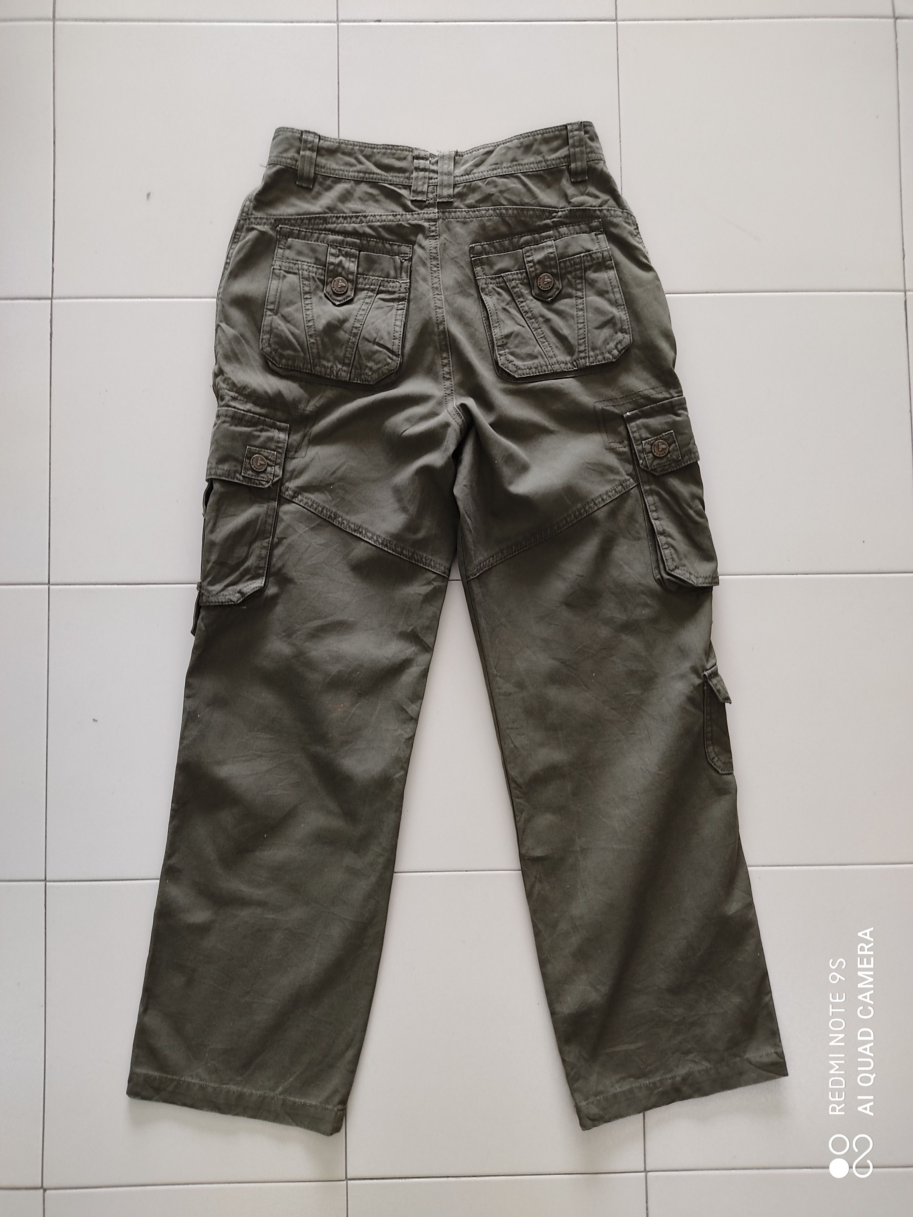 Japanese Brand Elite Tribe Multipocket Utility Military Cargo Pant Size US 29 - 15 Thumbnail