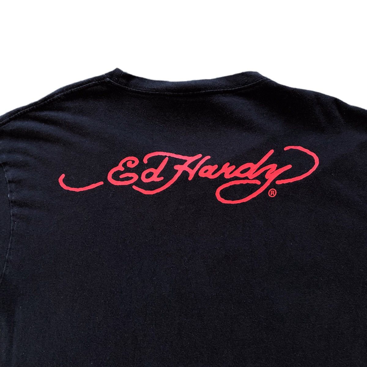 Ed Hardy 🔥Steals🔥ED HARDY Chopper Rule Printed Design T-Shirt Size US L / EU 52-54 / 3 - 6 Thumbnail