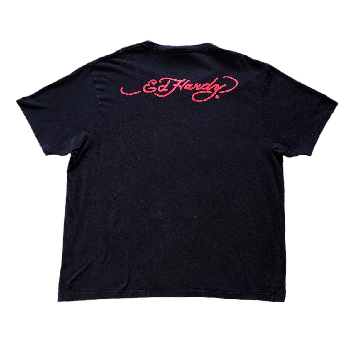 Ed Hardy 🔥Steals🔥ED HARDY Chopper Rule Printed Design T-Shirt Size US L / EU 52-54 / 3 - 2 Thumbnail