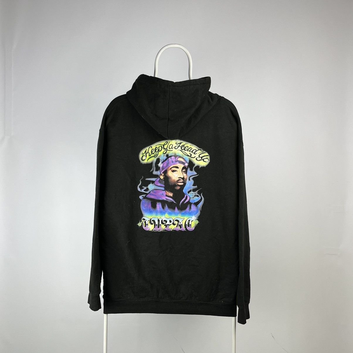 Band Tees 2pac hoodie back logo rap tee vintage y2k Size US L / EU 52-54 / 3 - 1 Thumbnail