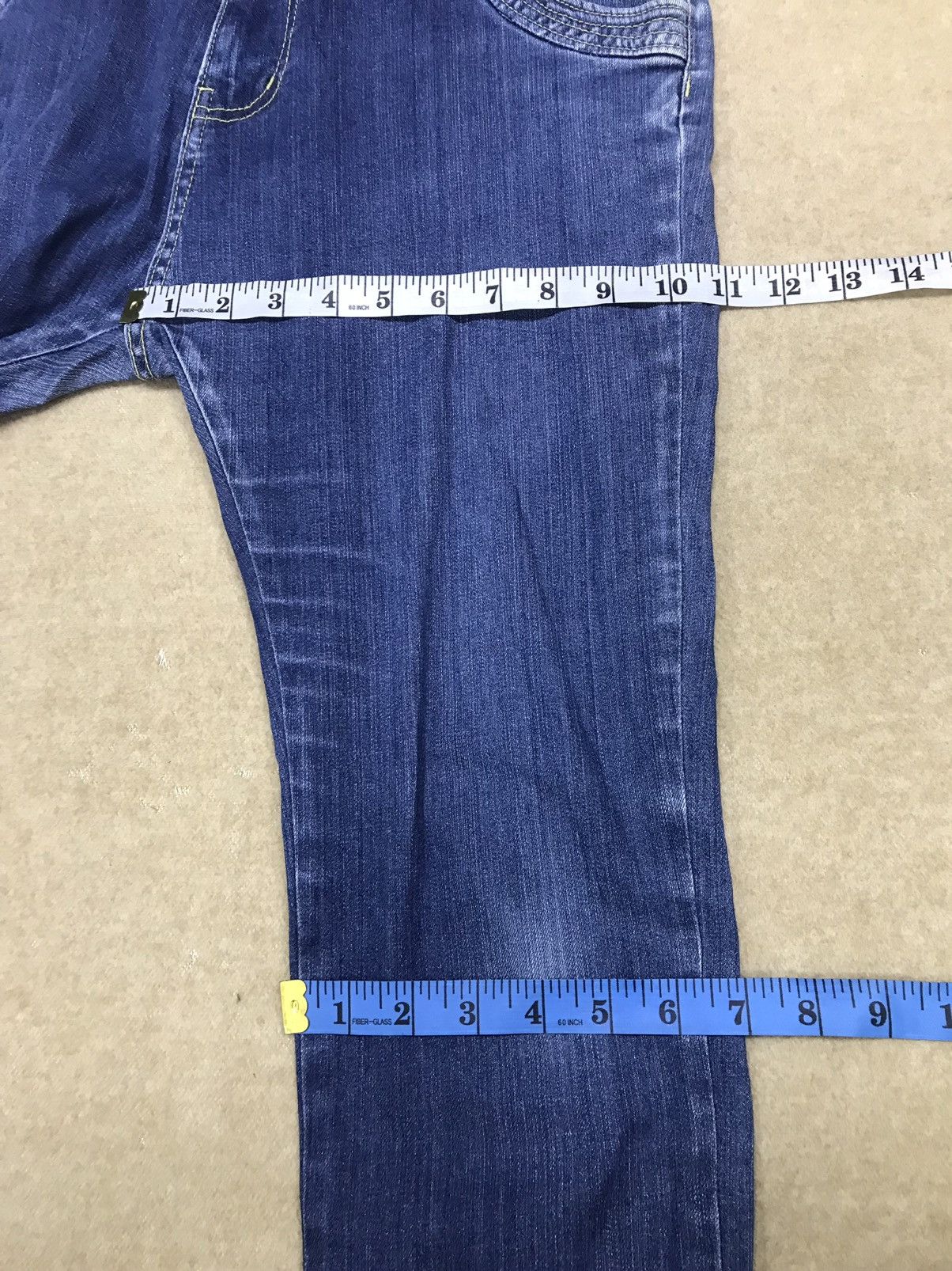 Issey Miyake × Japanese Brand × Vintage Vintage 90s Ne Net Denim Baggy By Issey Miyake Sz 30 Size 30" / US 8 / IT 44 - 12 Thumbnail