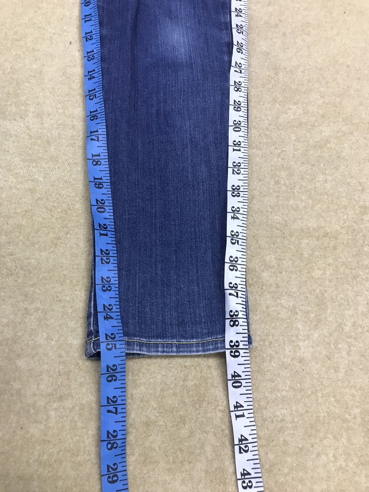 Issey Miyake × Japanese Brand × Vintage Vintage 90s Ne Net Denim Baggy By Issey Miyake Sz 30 Size 30" / US 8 / IT 44 - 13 Thumbnail