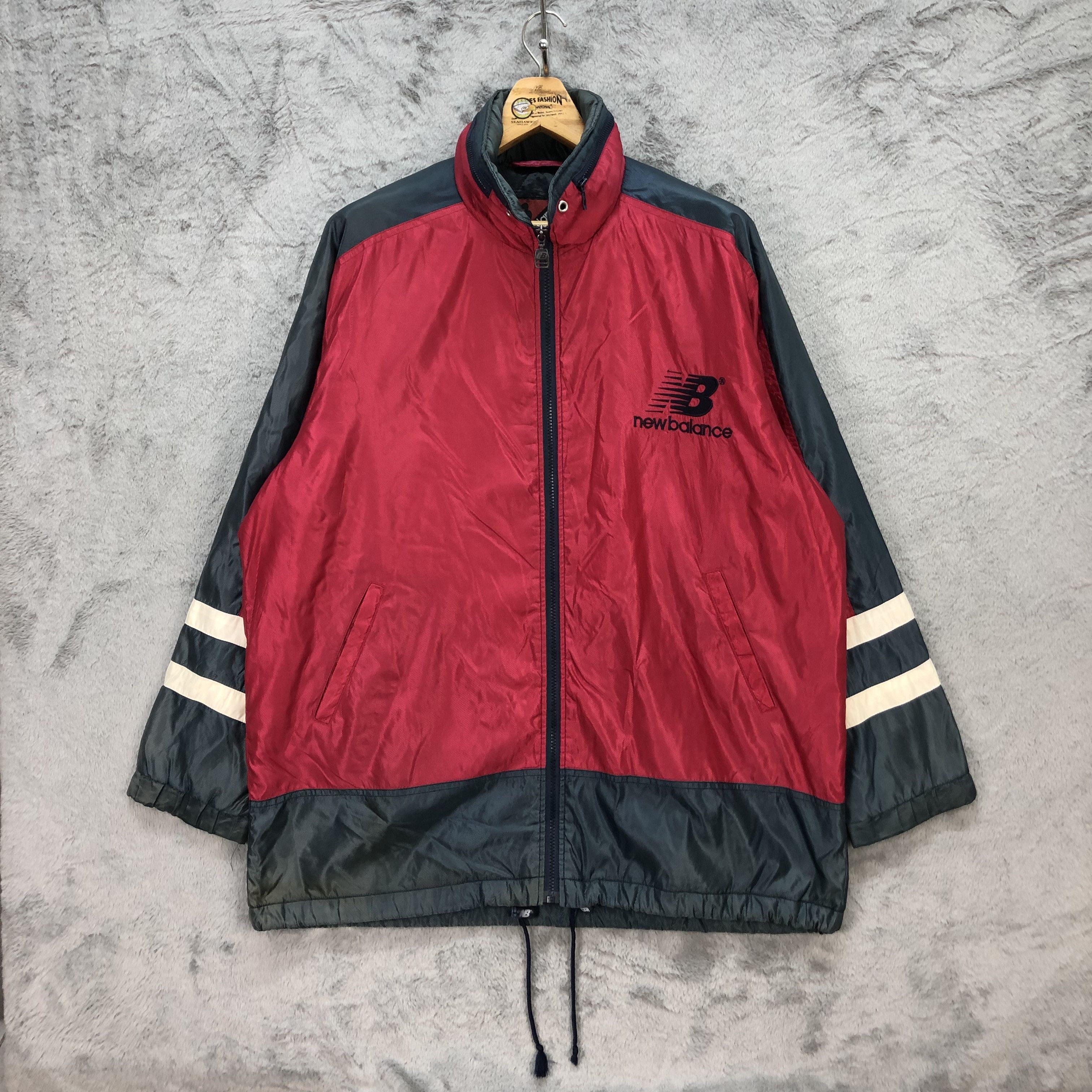 New Balance VINTAGE 80's NEW BALANCE JACKET BORN IN THE USA #5568-198 Size US L / EU 52-54 / 3 - 1 Thumbnail