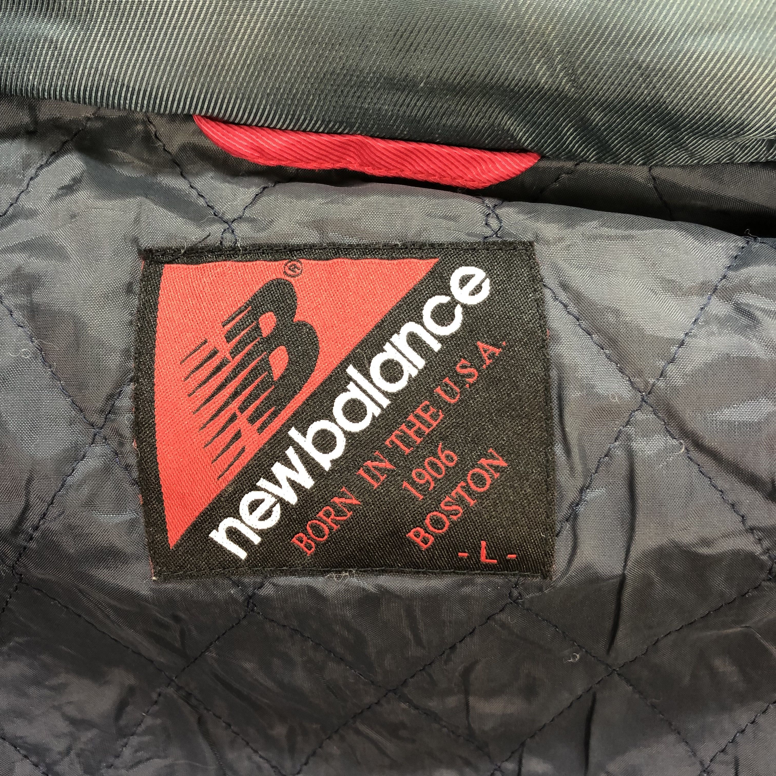 New Balance VINTAGE 80's NEW BALANCE JACKET BORN IN THE USA #5568-198 Size US L / EU 52-54 / 3 - 8 Thumbnail
