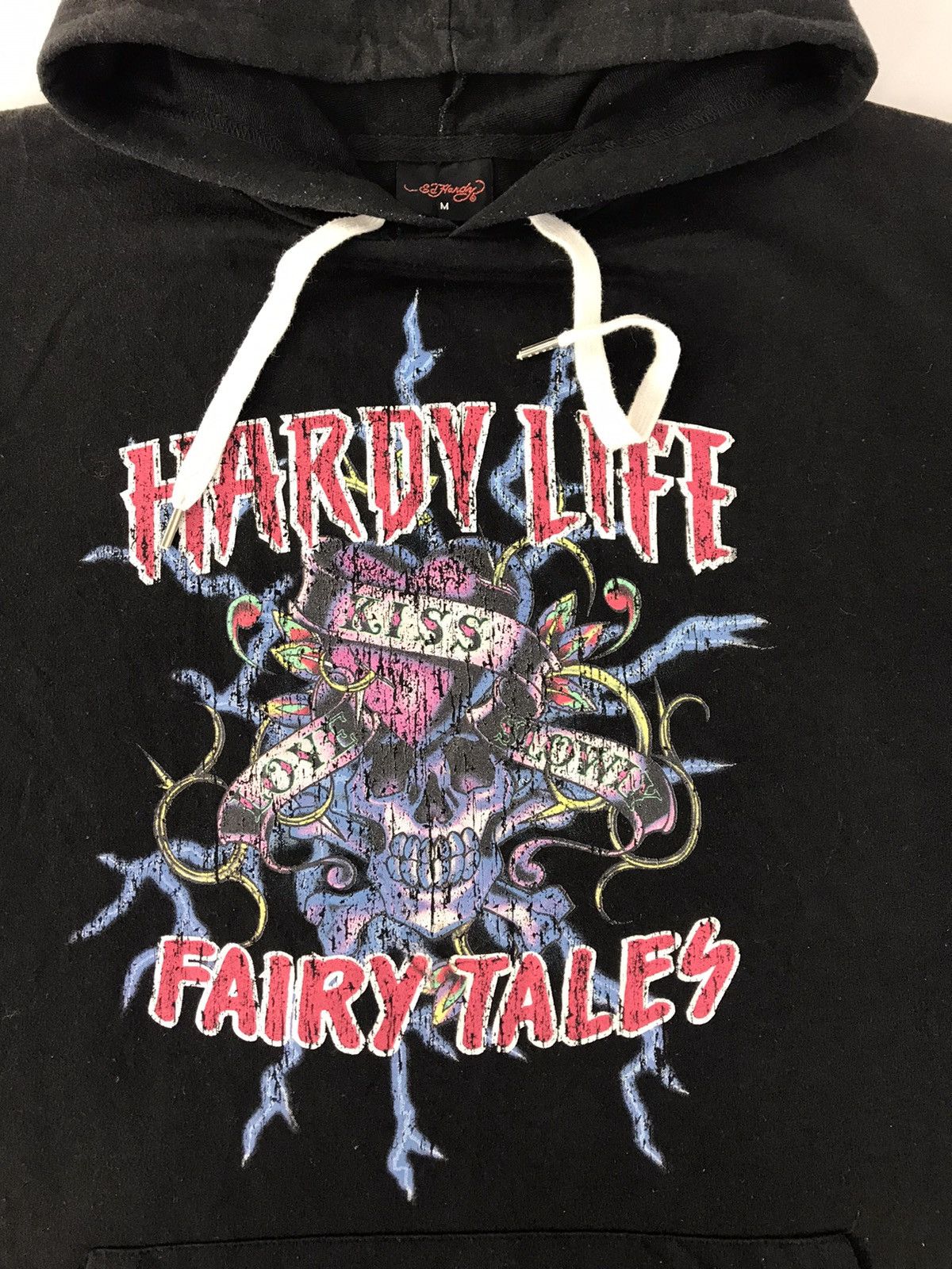 Ed Hardy Pull Over Hoodies Ed Hardy Fairy Tales Big Logo Skull Size US L / EU 52-54 / 3 - 4 Thumbnail