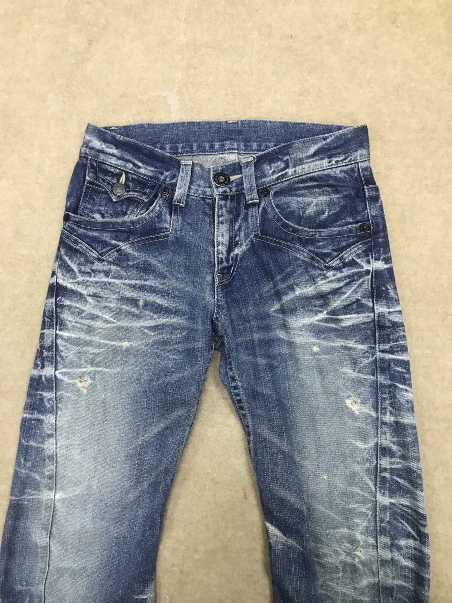 Japanese Brand × Vintage 🔥RARE! Rattle Trap Japan Distressed Flare Denim Size 30x32 Size US 30 / EU 46 - 5 Thumbnail