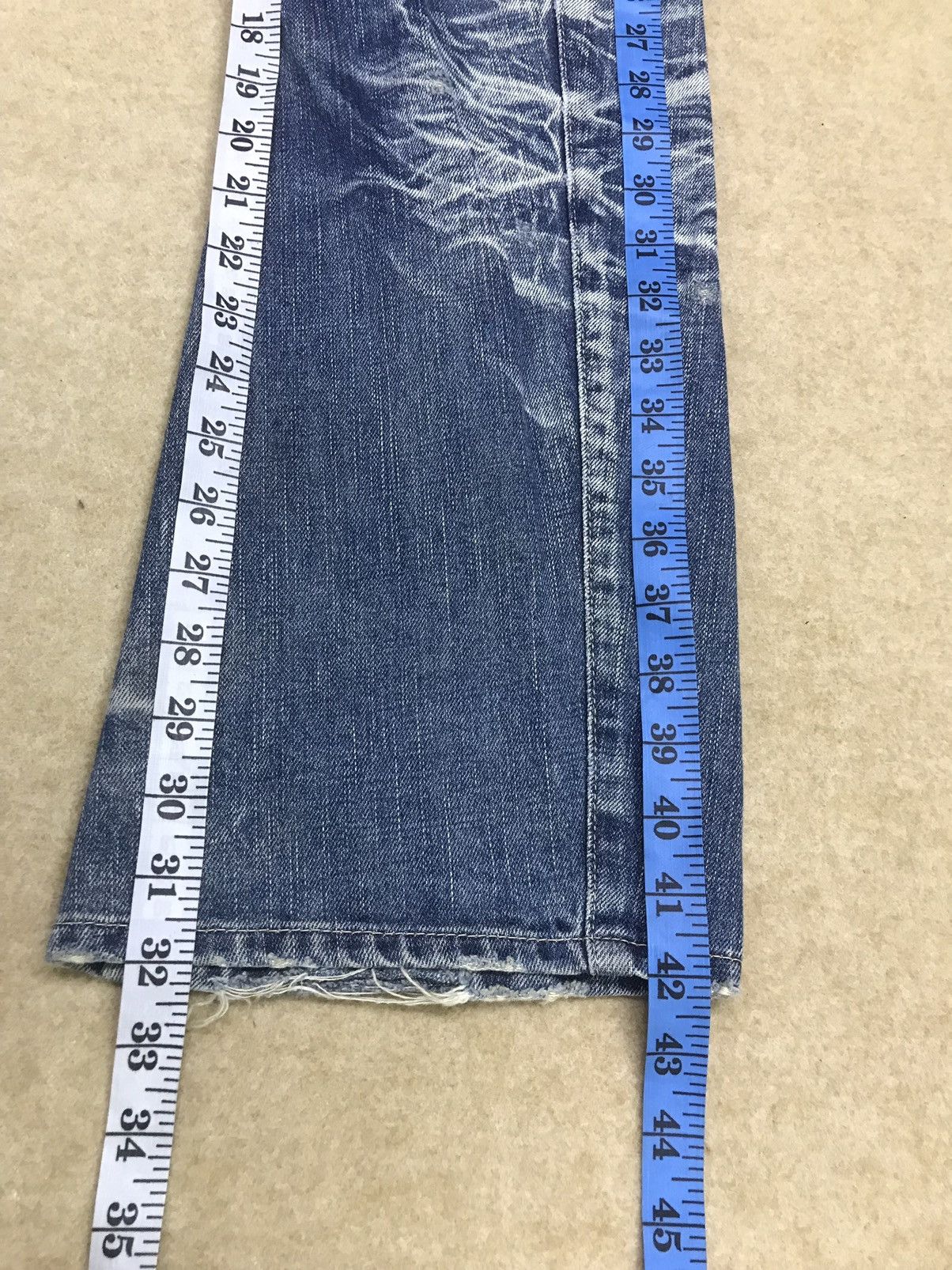 Japanese Brand × Vintage 🔥RARE! Rattle Trap Japan Distressed Flare Denim Size 30x32 Size US 30 / EU 46 - 16 Thumbnail