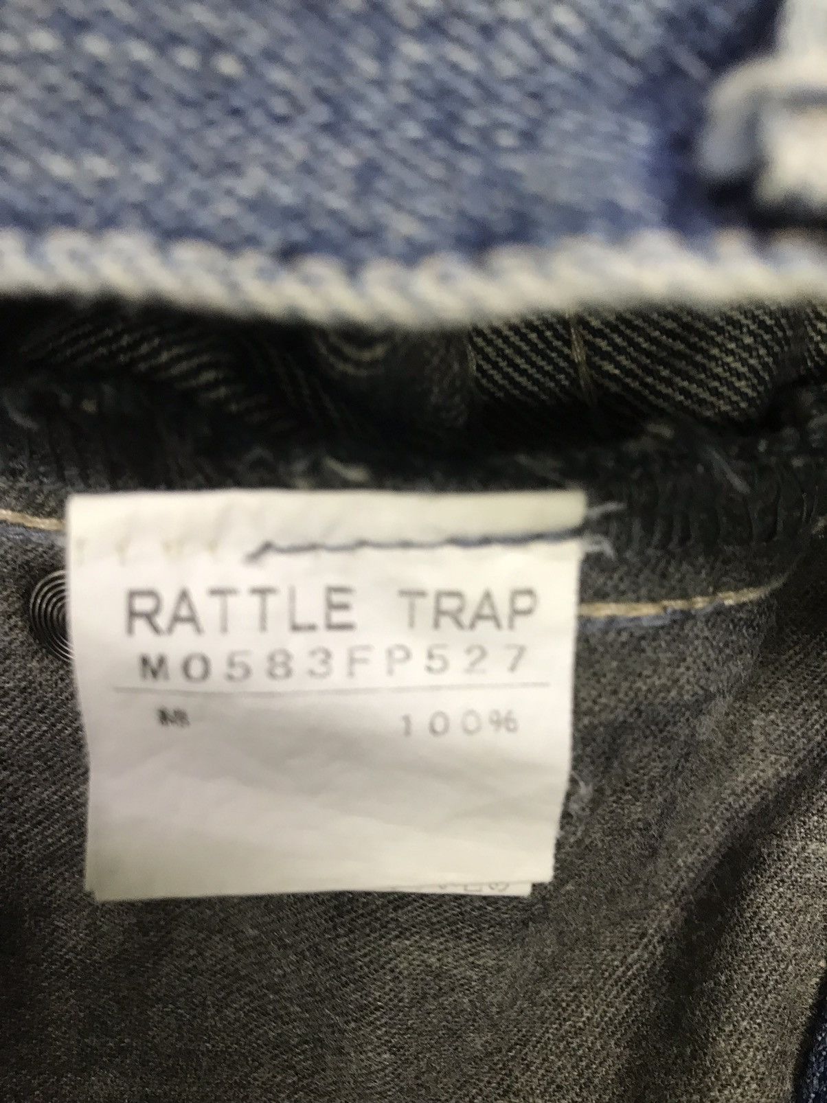 Japanese Brand × Vintage 🔥RARE! Rattle Trap Japan Distressed Flare Denim Size 30x32 Size US 30 / EU 46 - 12 Thumbnail