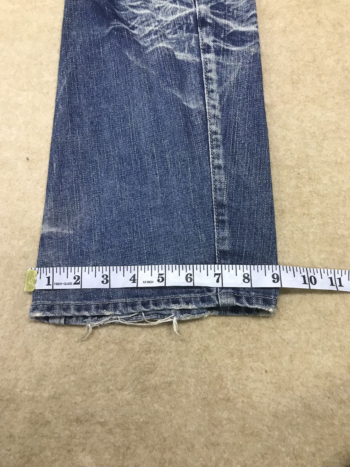 Japanese Brand × Vintage 🔥RARE! Rattle Trap Japan Distressed Flare Denim Size 30x32 Size US 30 / EU 46 - 15 Thumbnail