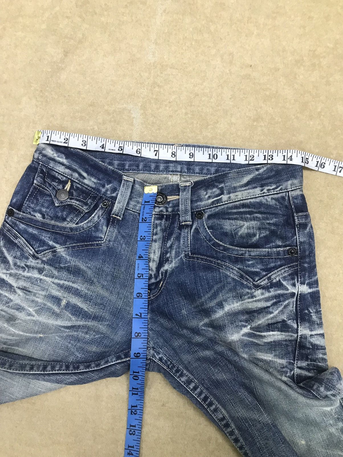 Japanese Brand × Vintage 🔥RARE! Rattle Trap Japan Distressed Flare Denim Size 30x32 Size US 30 / EU 46 - 13 Thumbnail
