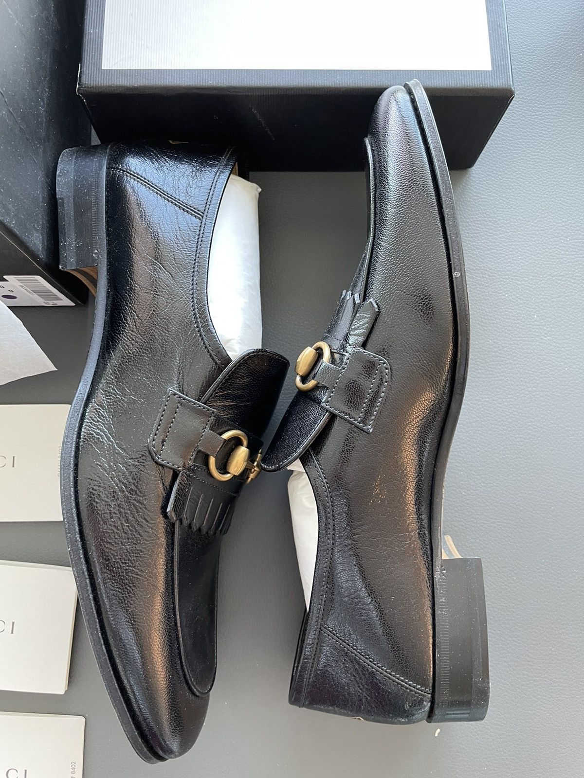 Gucci $1k Value Super Runway Limited Edition Quentin Leather Shoes Size US 6.5 / EU 39-40 - 19 Thumbnail