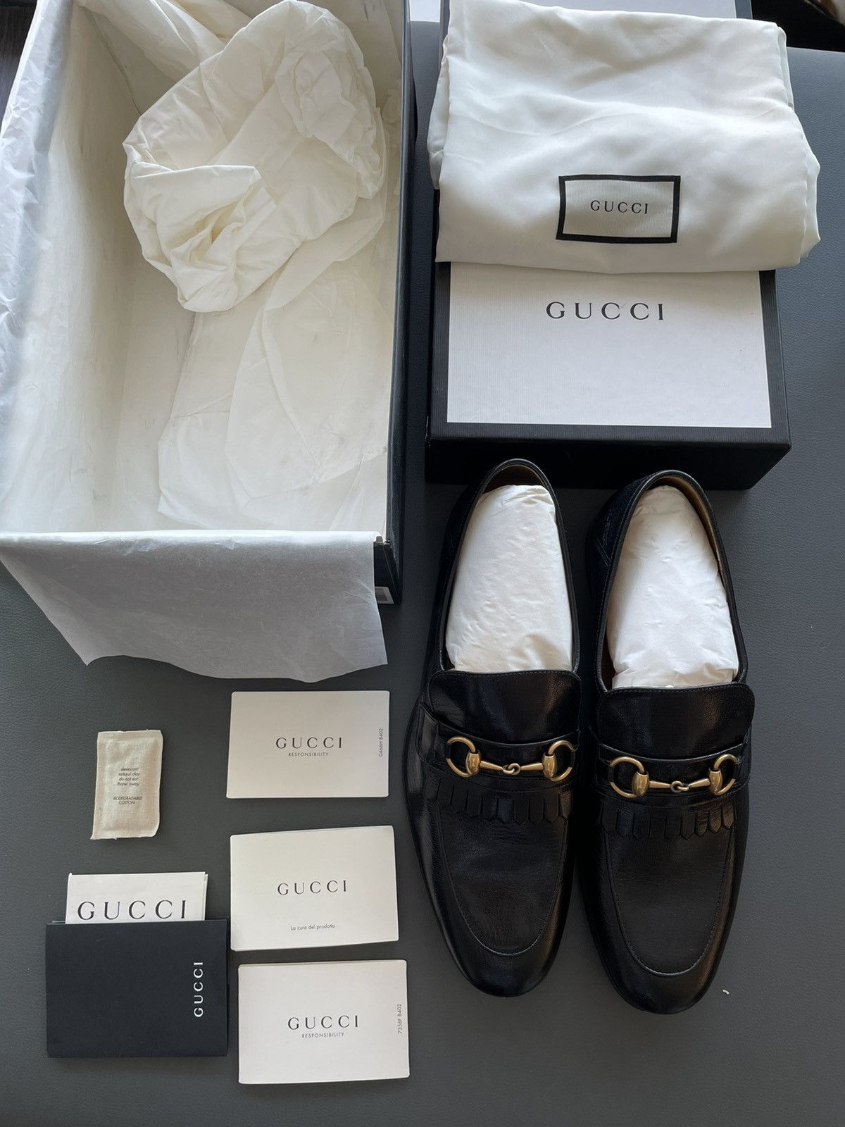Gucci $1k Value Super Runway Limited Edition Quentin Leather Shoes Size US 6.5 / EU 39-40 - 18 Thumbnail