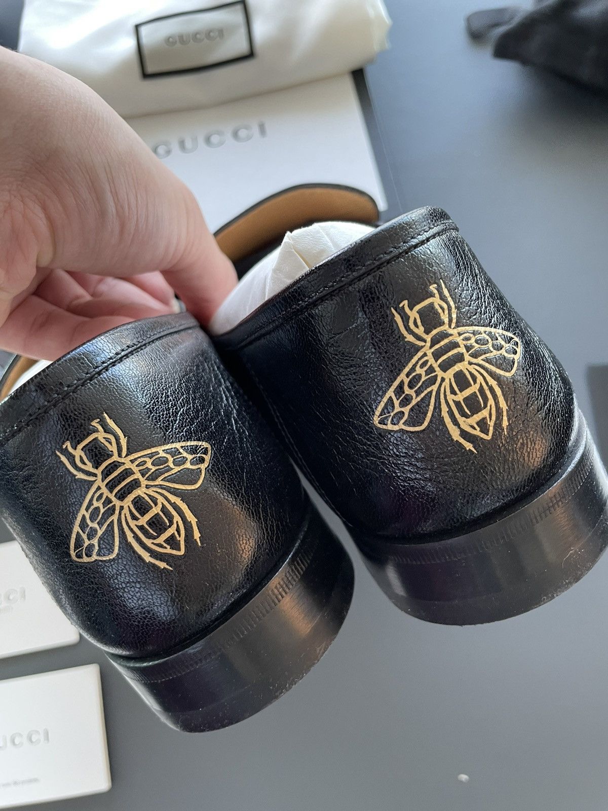 Gucci $1k Value Super Runway Limited Edition Quentin Leather Shoes Size US 6.5 / EU 39-40 - 7 Thumbnail