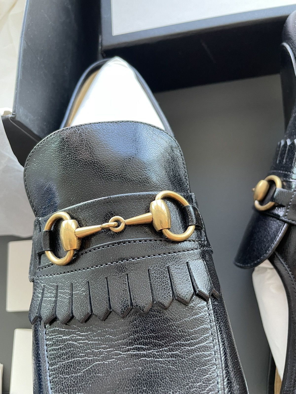 Gucci $1k Value Super Runway Limited Edition Quentin Leather Shoes Size US 6.5 / EU 39-40 - 21 Thumbnail