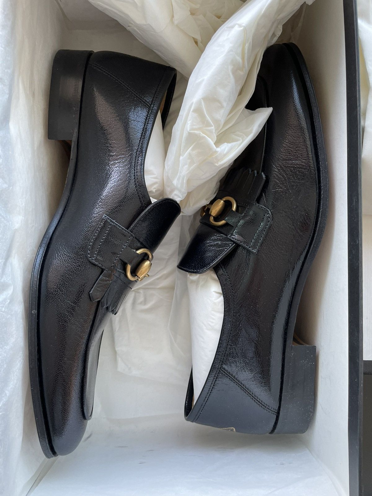 Gucci $1k Value Super Runway Limited Edition Quentin Leather Shoes Size US 6.5 / EU 39-40 - 9 Thumbnail