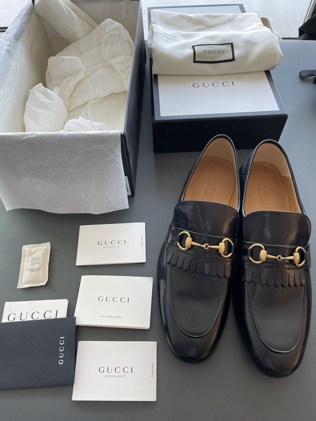 Gucci $1k Value Super Runway Limited Edition Quentin Leather Shoes Size US 6.5 / EU 39-40 - 23 Thumbnail