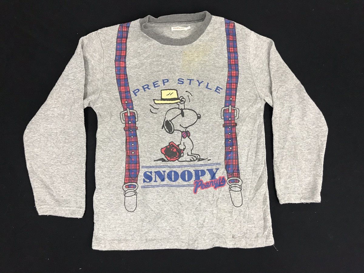 Cartoon Network × Peanuts × Vintage Vintage 90s Peanut Cartoon Character Sweatshirt Spell Out Size S / US 4 / IT 40 - 1 Thumbnail