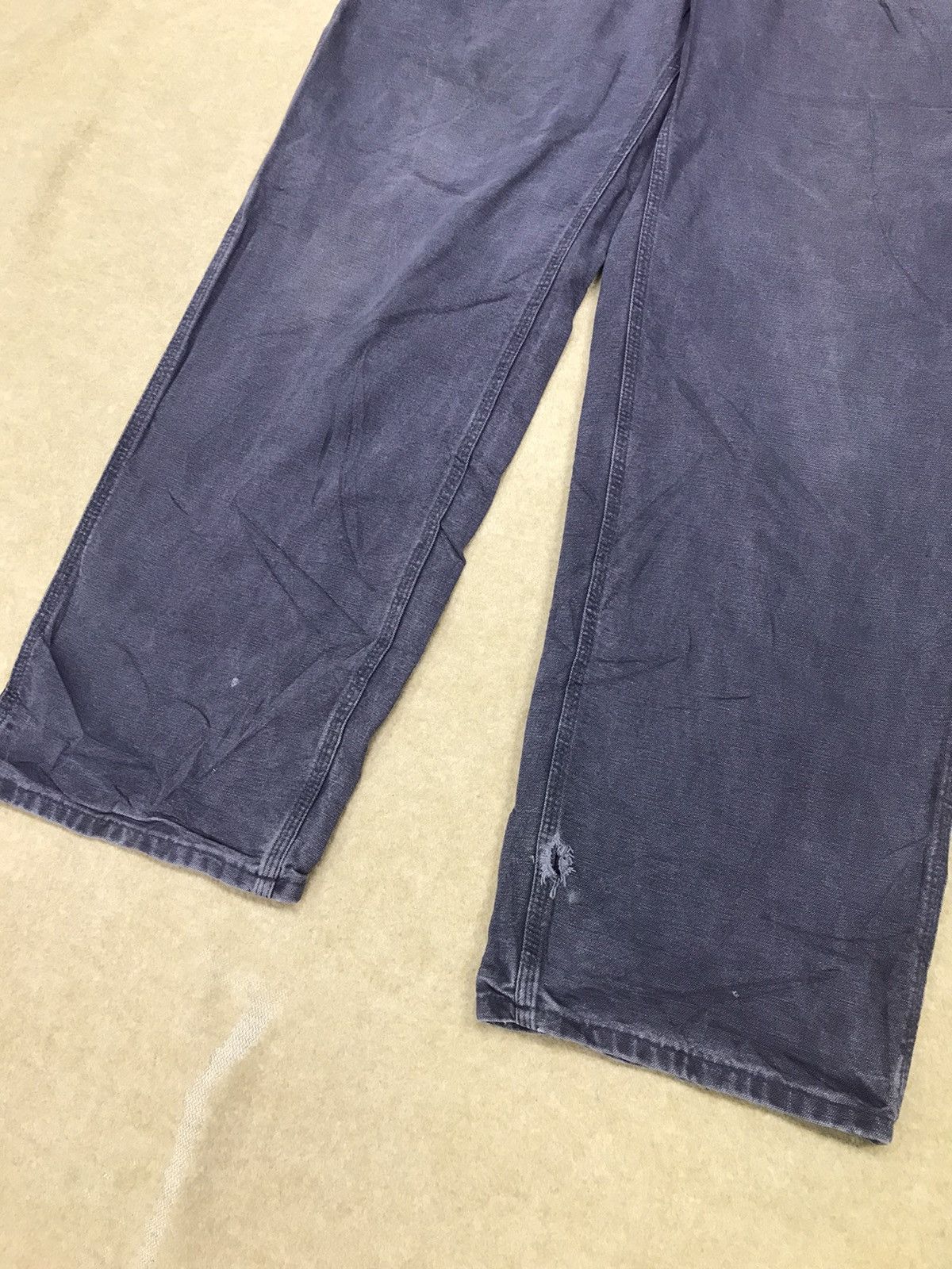 Carhartt × Vintage Faded Black Carhartt Single Knee Workwear Cargo Sz 38x34 Size US 38 / EU 54 - 6 Thumbnail