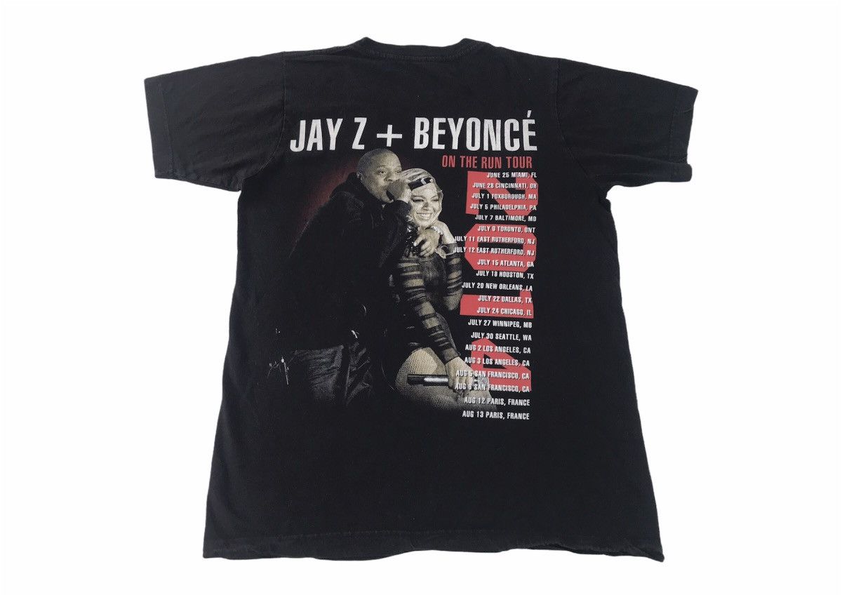 Band Tees The Carters Beyonce Ft Jay Z On The Run Tour Tee Size US S / EU 44-46 / 1 - 1 Thumbnail