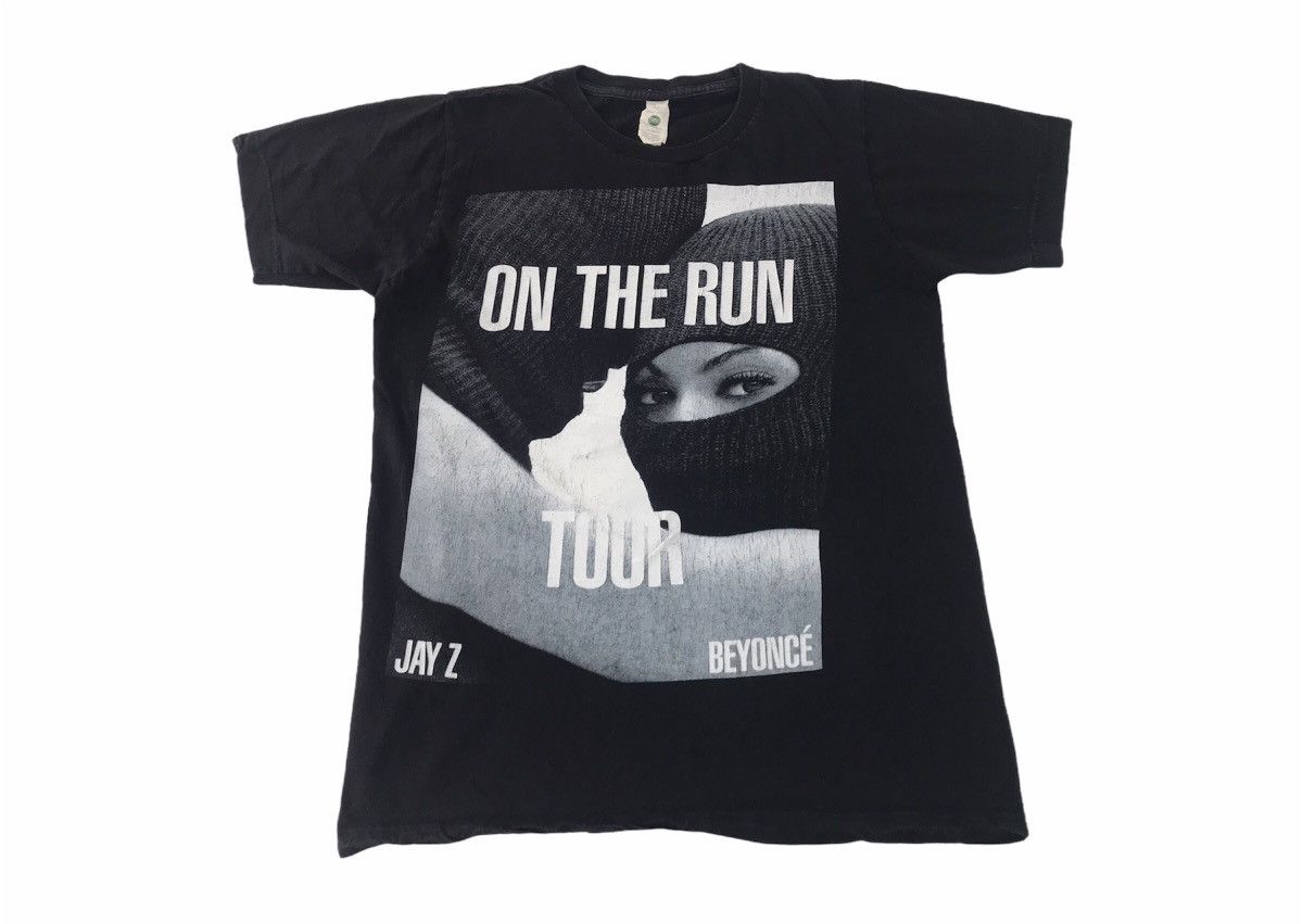 Band Tees The Carters Beyonce Ft Jay Z On The Run Tour Tee Size US S / EU 44-46 / 1 - 2 Thumbnail