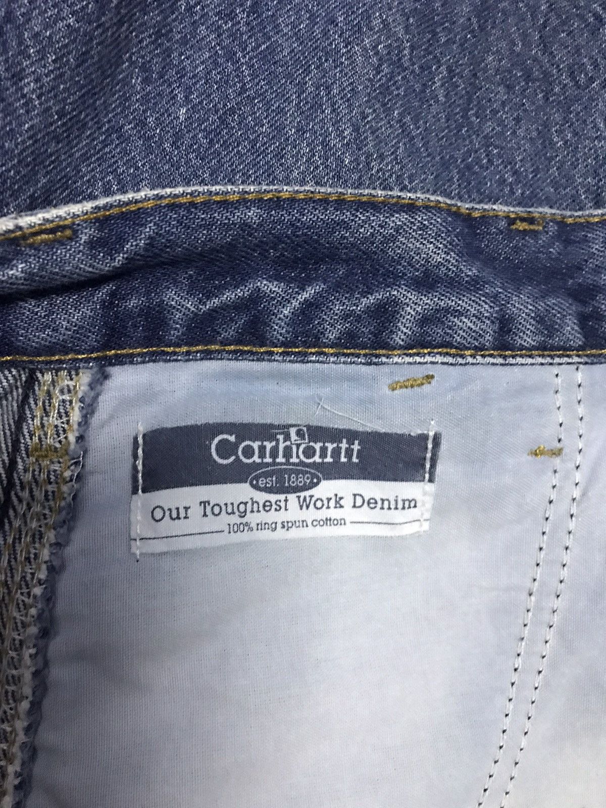Carhartt × Vintage Vintage Carhartt Carpenter Denim Size 36x30 Size US 36 / EU 52 - 11 Thumbnail