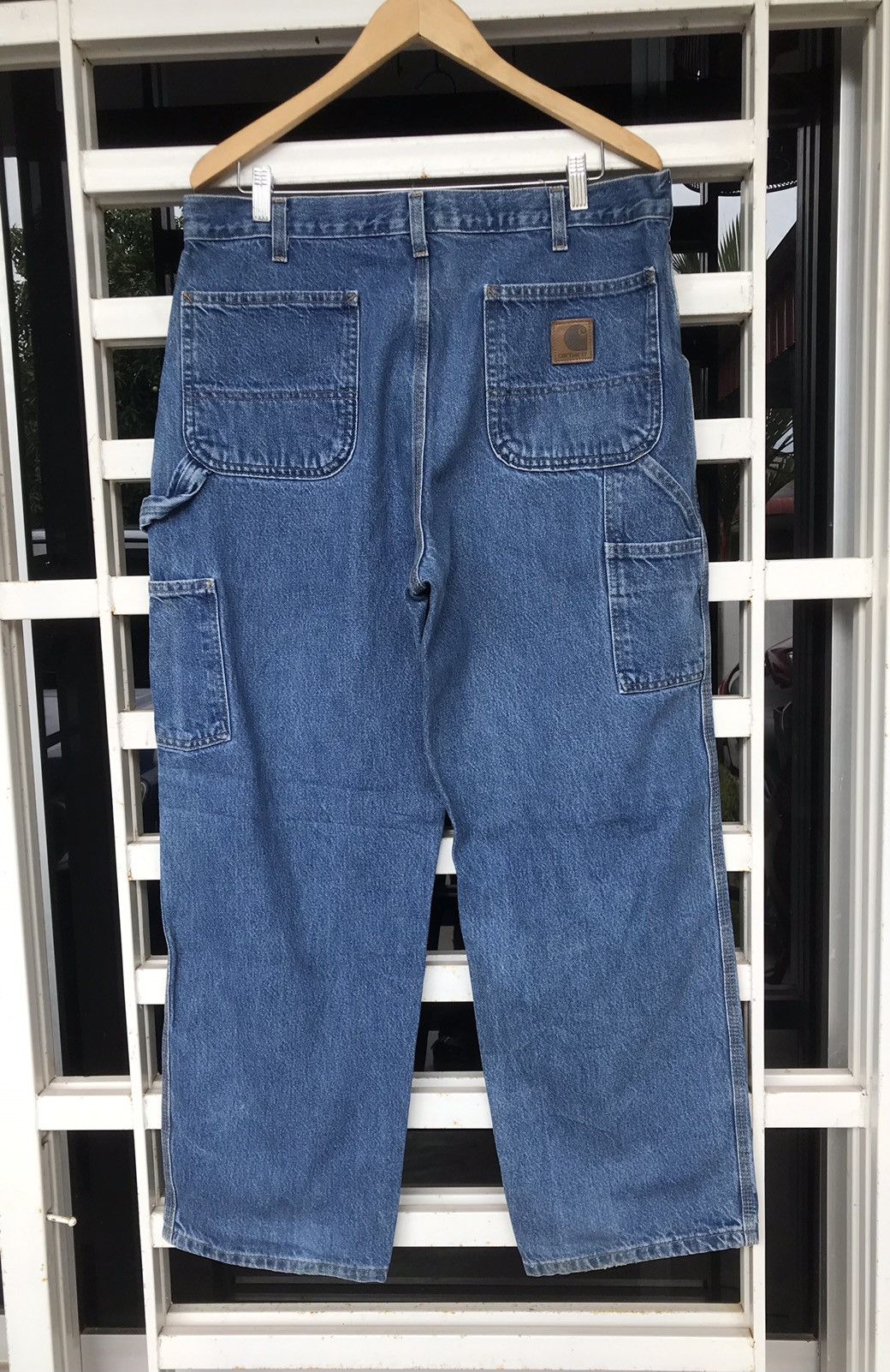 Carhartt × Vintage Vintage Carhartt Carpenter Denim Size 36x30 Size US 36 / EU 52 - 1 Thumbnail