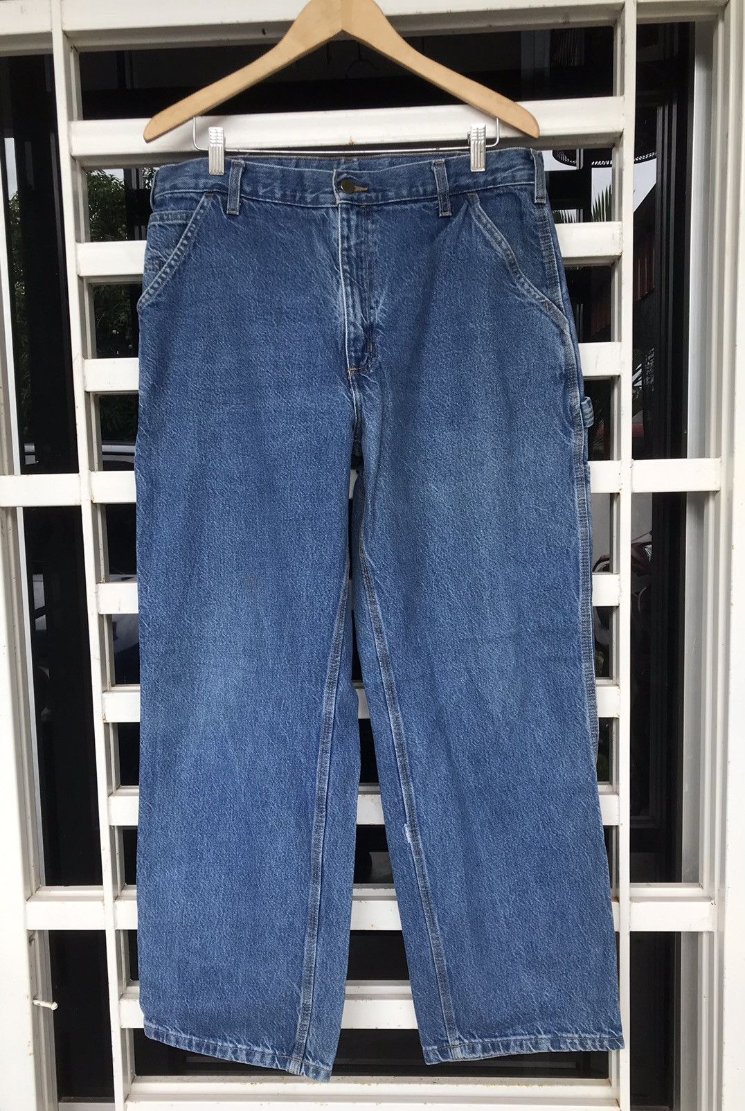 Carhartt × Vintage Vintage Carhartt Carpenter Denim Size 36x30 Size US 36 / EU 52 - 4 Thumbnail