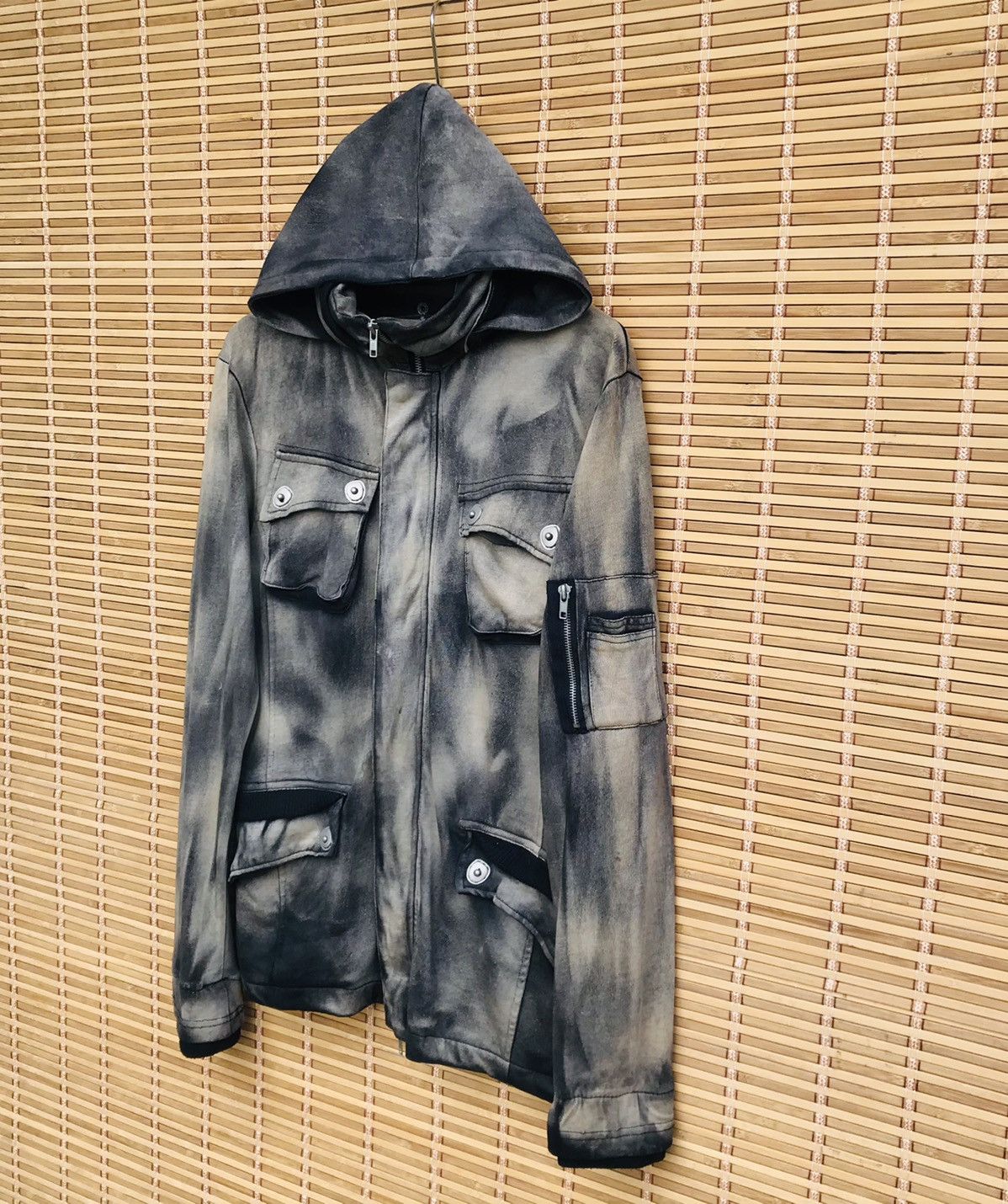 14th Addiction × Seditionaries × Tornado Mart Berning Sho Distressed Tornado Mart style bleached hoodie Size US L / EU 52-54 / 3 - 3 Thumbnail
