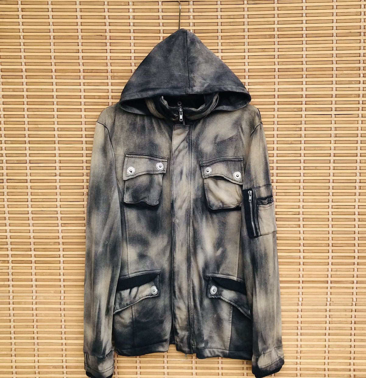 14th Addiction × Seditionaries × Tornado Mart Berning Sho Distressed Tornado Mart style bleached hoodie Size US L / EU 52-54 / 3 - 2 Thumbnail