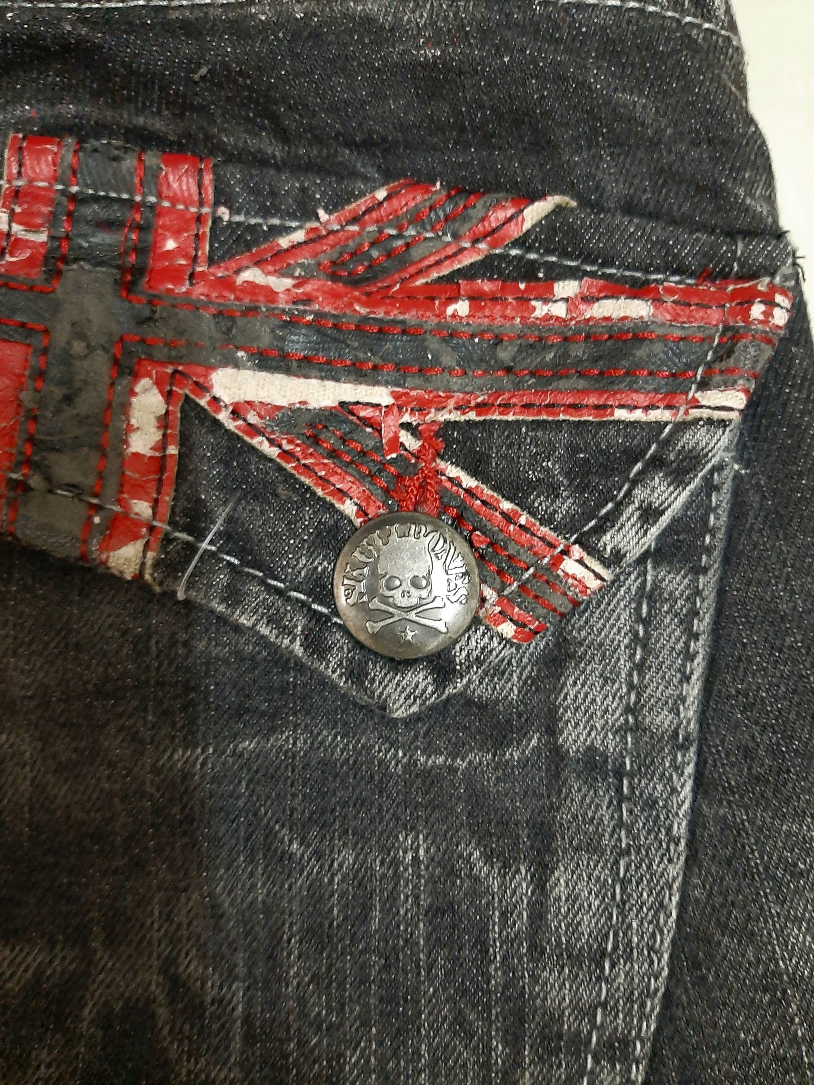 Other Savage jeans 🔥🔥🔥skull button & revert Size US 32 / EU 48 - 11 Thumbnail